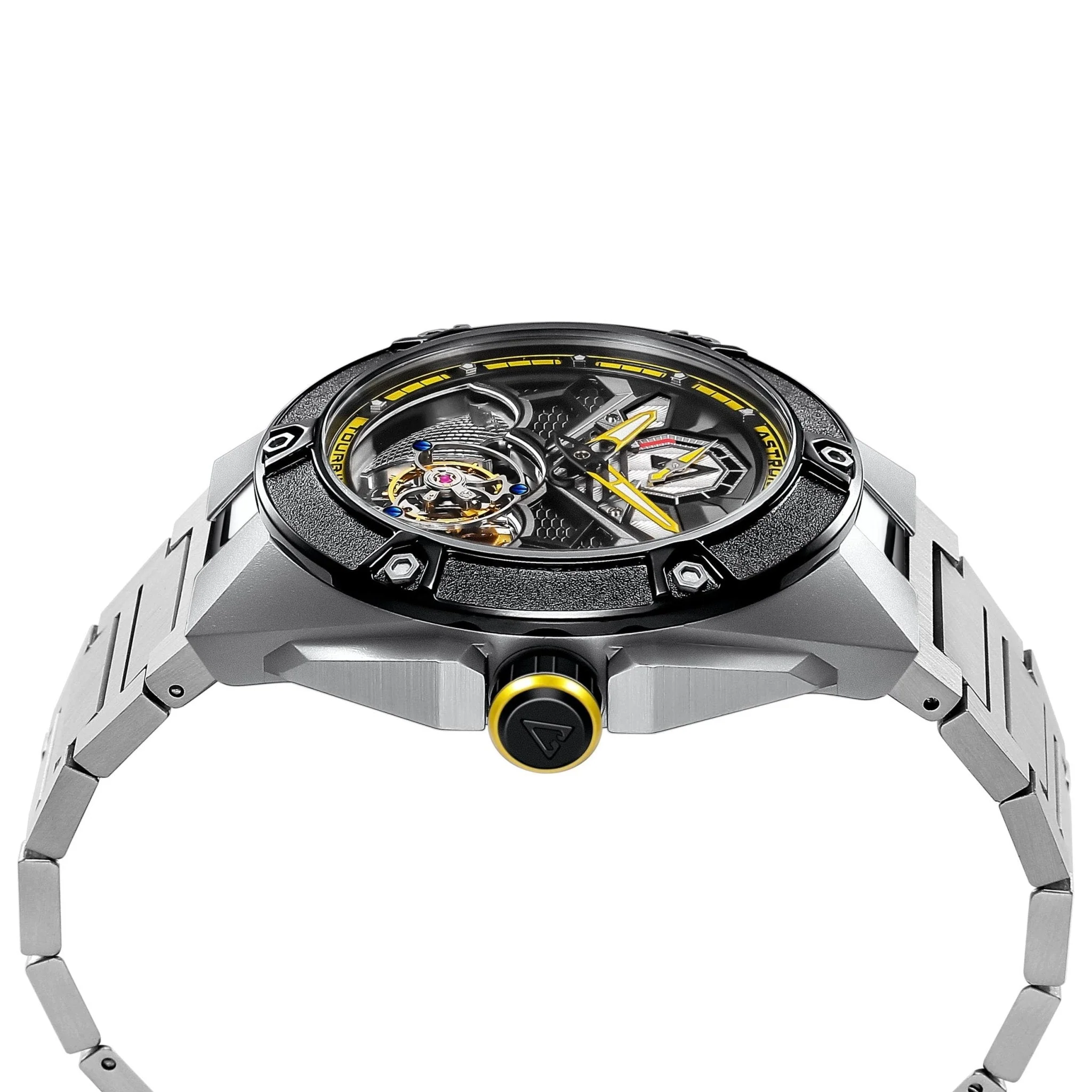 Astronic Nighthawk Tourbillon SS Yellow - Image 5
