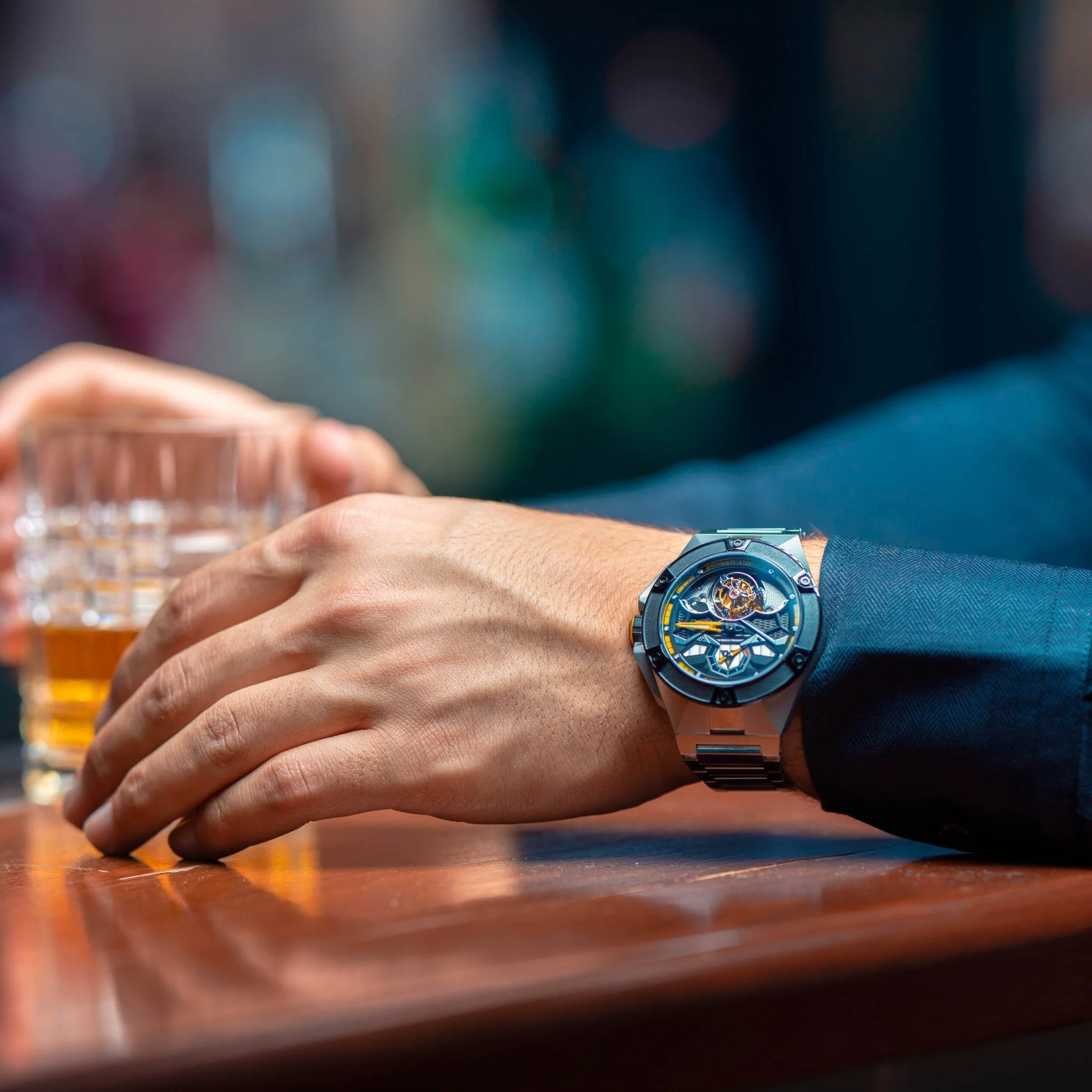 Astronic Nighthawk Tourbillon SS Yellow - Image 8
