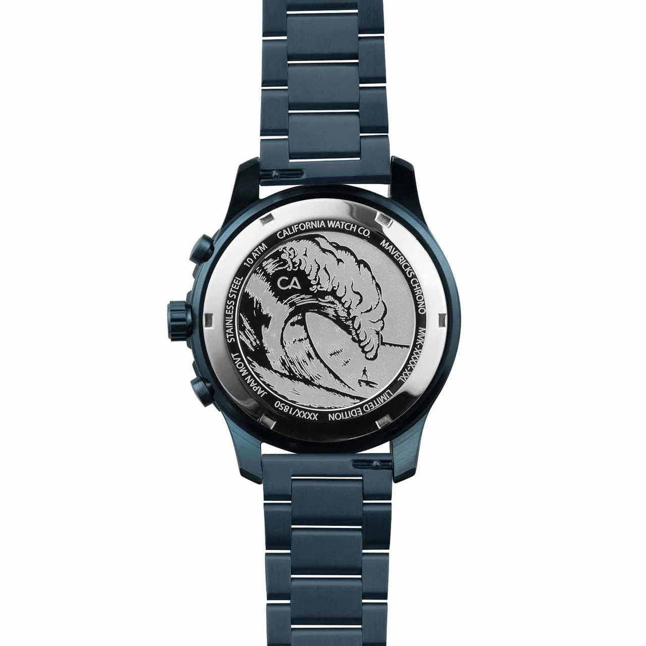 California Watch Co. Mavericks Chrono SS Deep Blue - Image 3