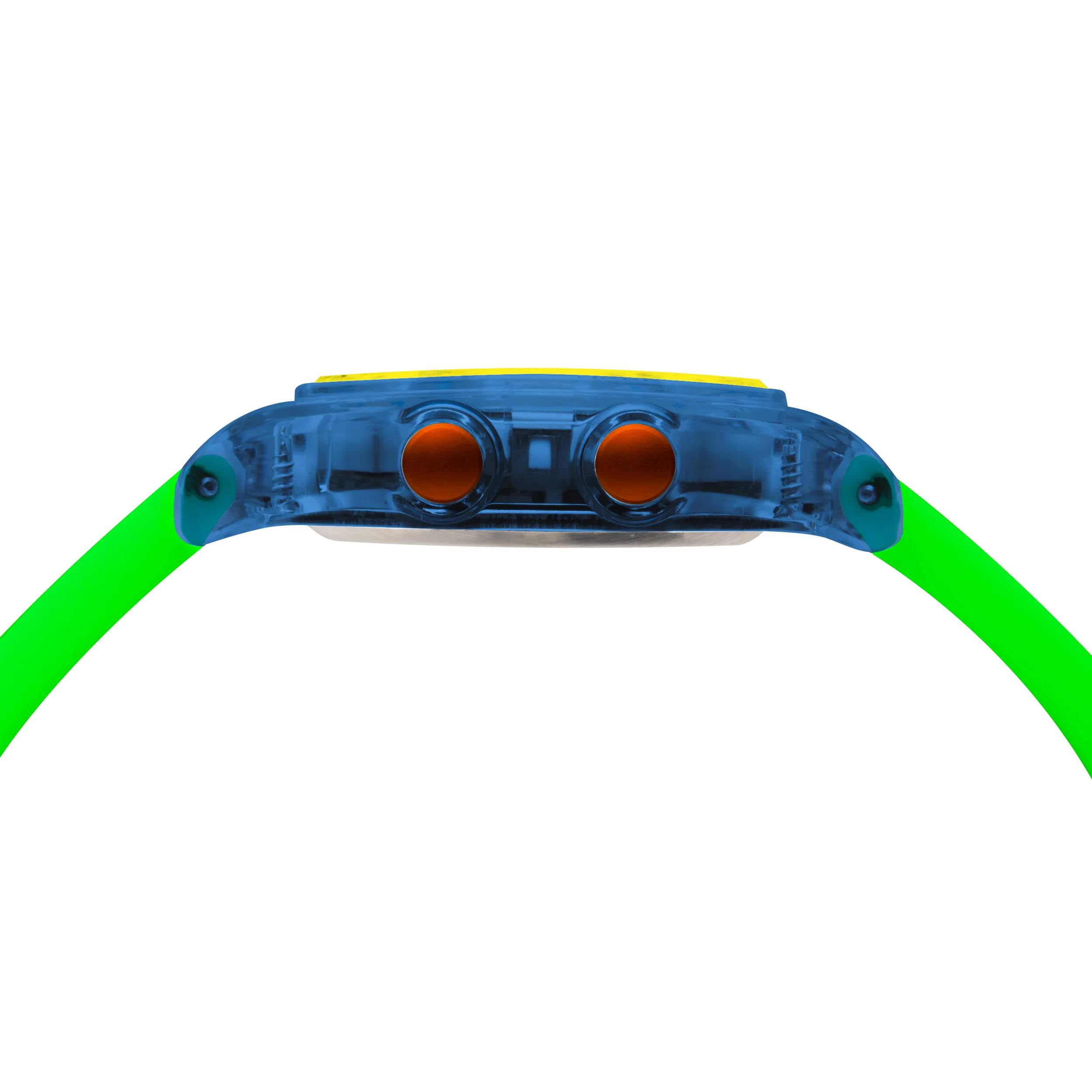 California Watch Co. Venice Beach Digital Blue Yellow Lime - Image 4