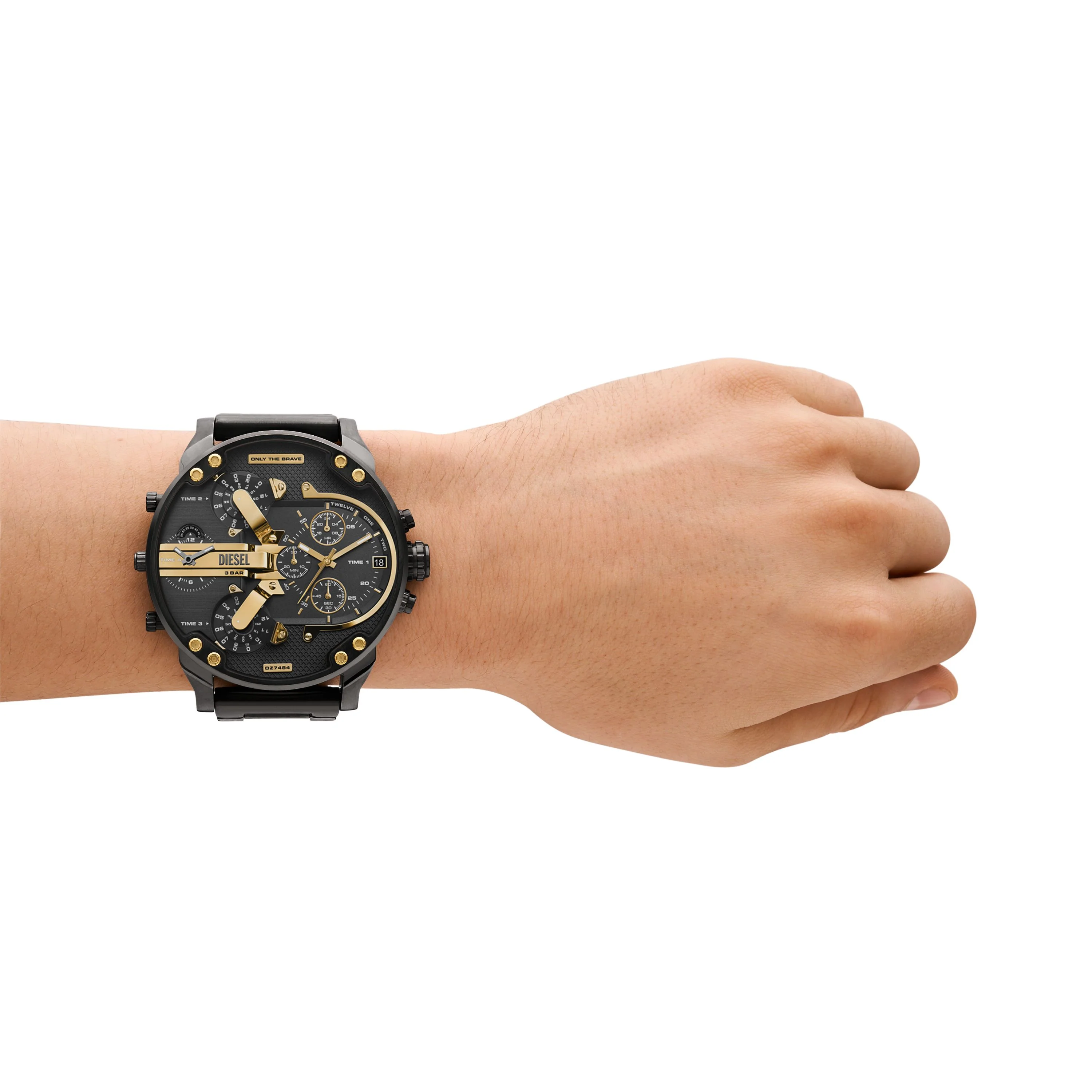 Diesel Mr. Daddy 2.0 Chrono Gunmetal Gold SS - Image 2
