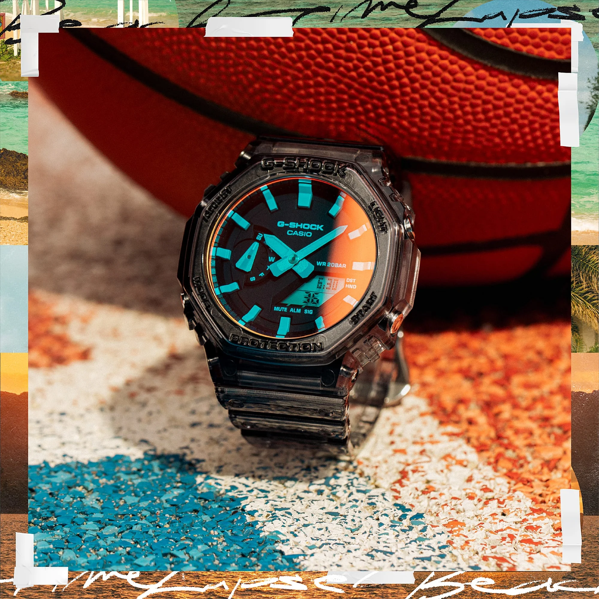 G-Shock GA2100 Vaporized Ana-Digi Gray - Image 4