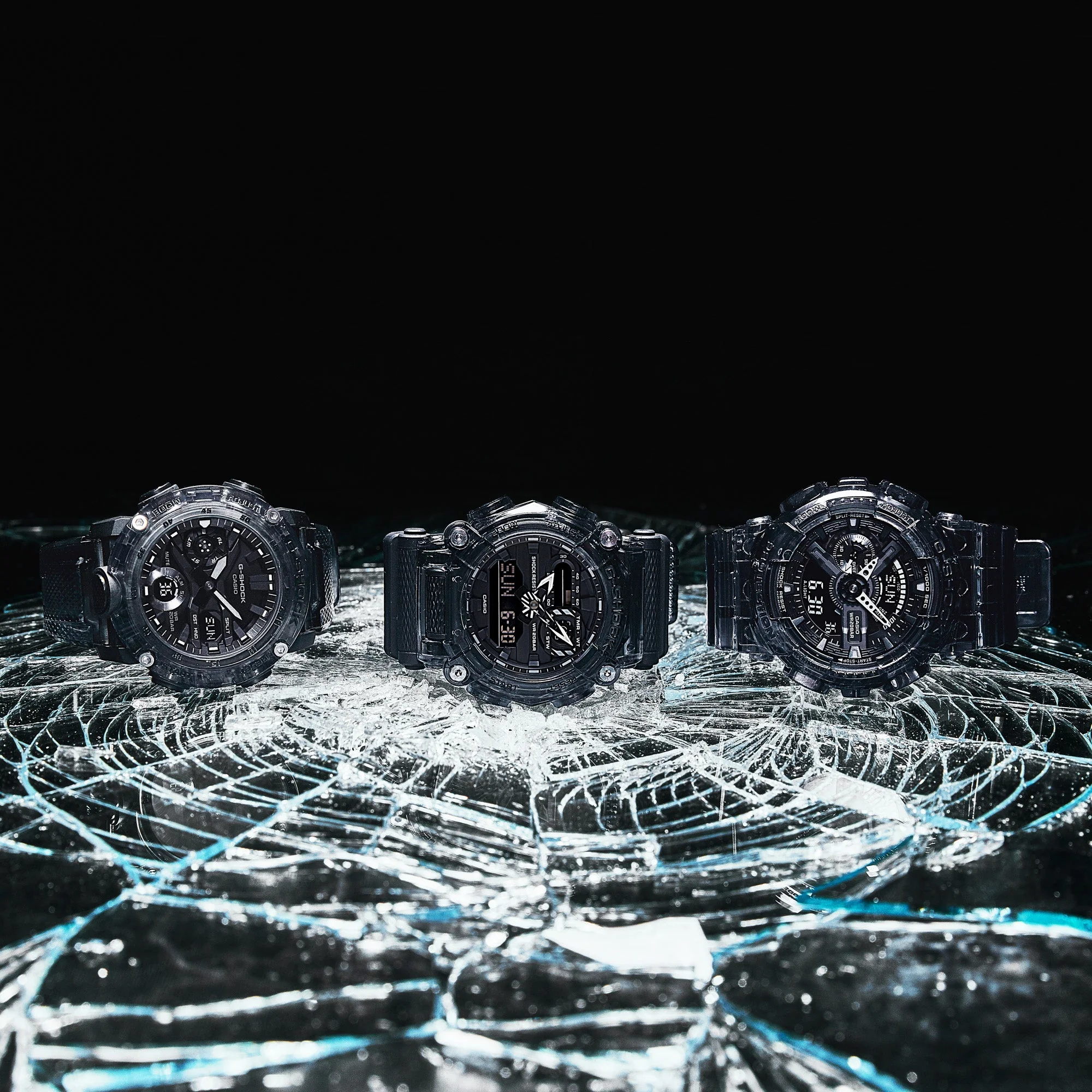 G-Shock GA900 Transparent Gray - Image 5