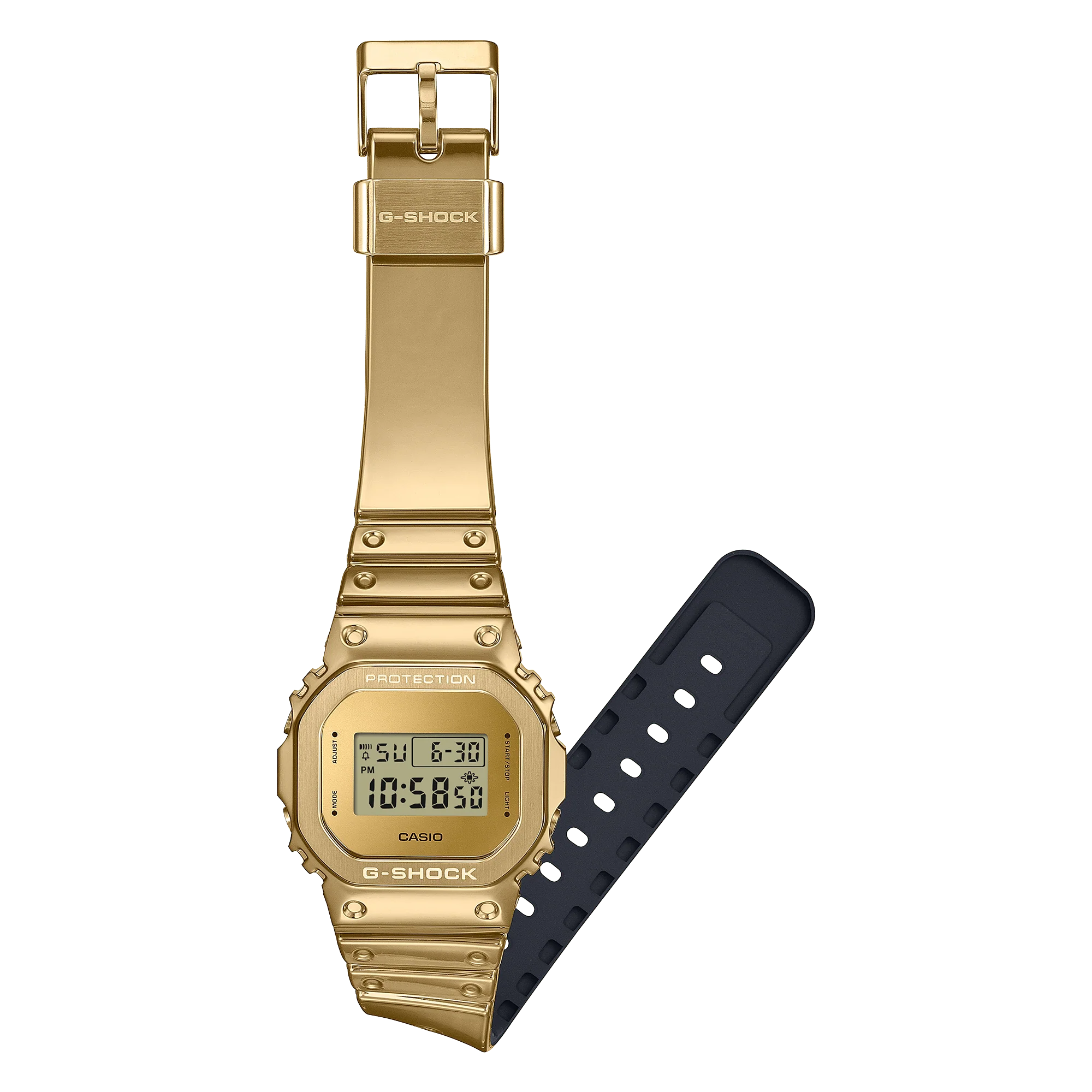 G-Shock GM5600 G-Steel Digital Metallic Gold - Image 9
