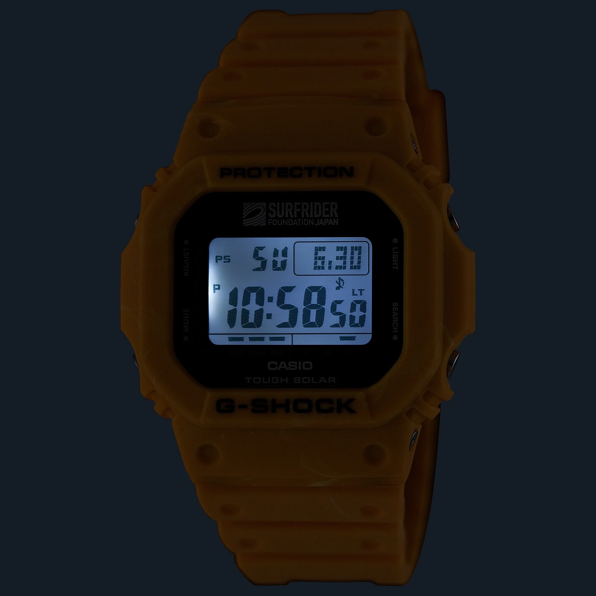 G-Shock G5600 x Surfrider Foundation Japan Digital Yellow Limited Edition - Image 5
