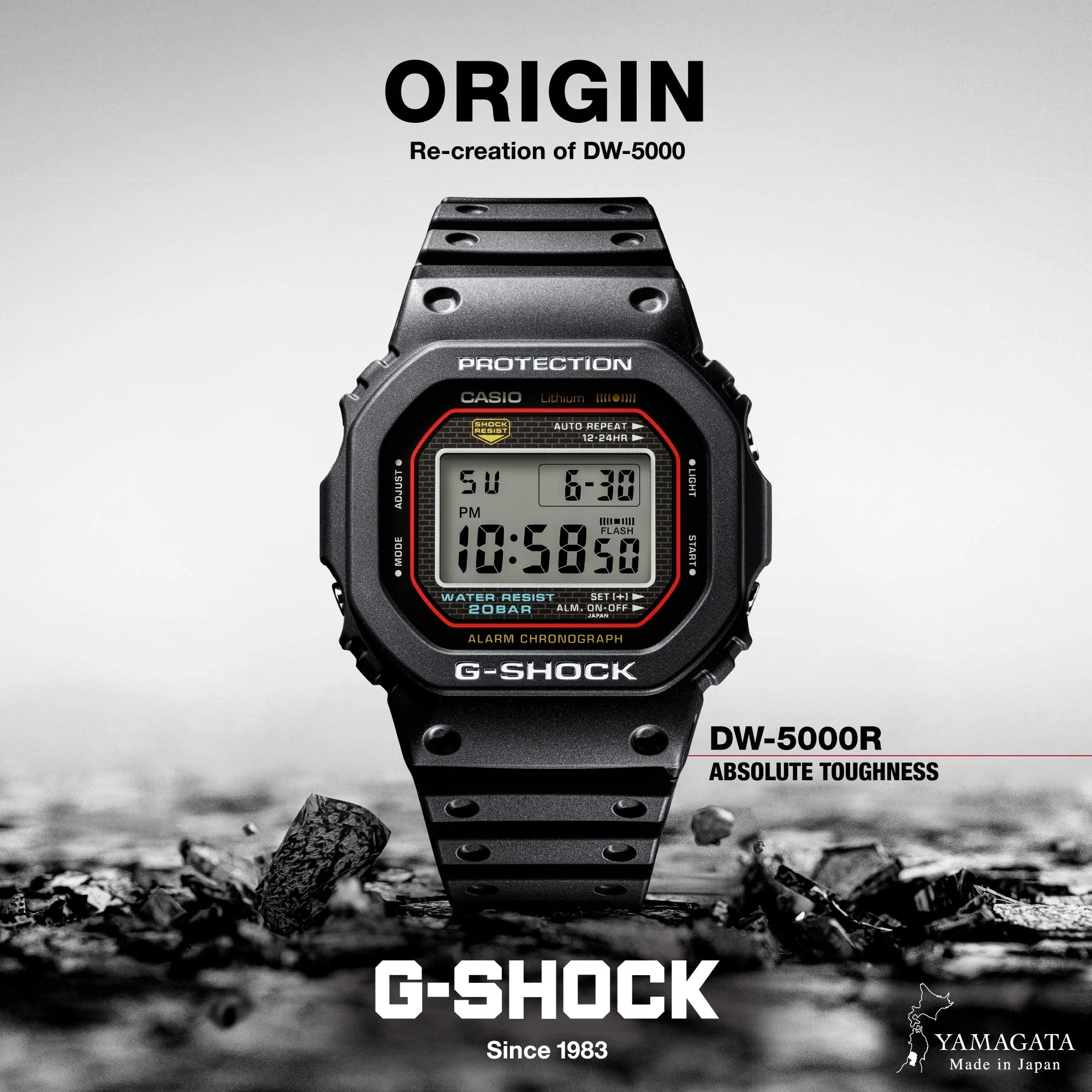 G-Shock DW5000 Revival Digital Black - Image 3
