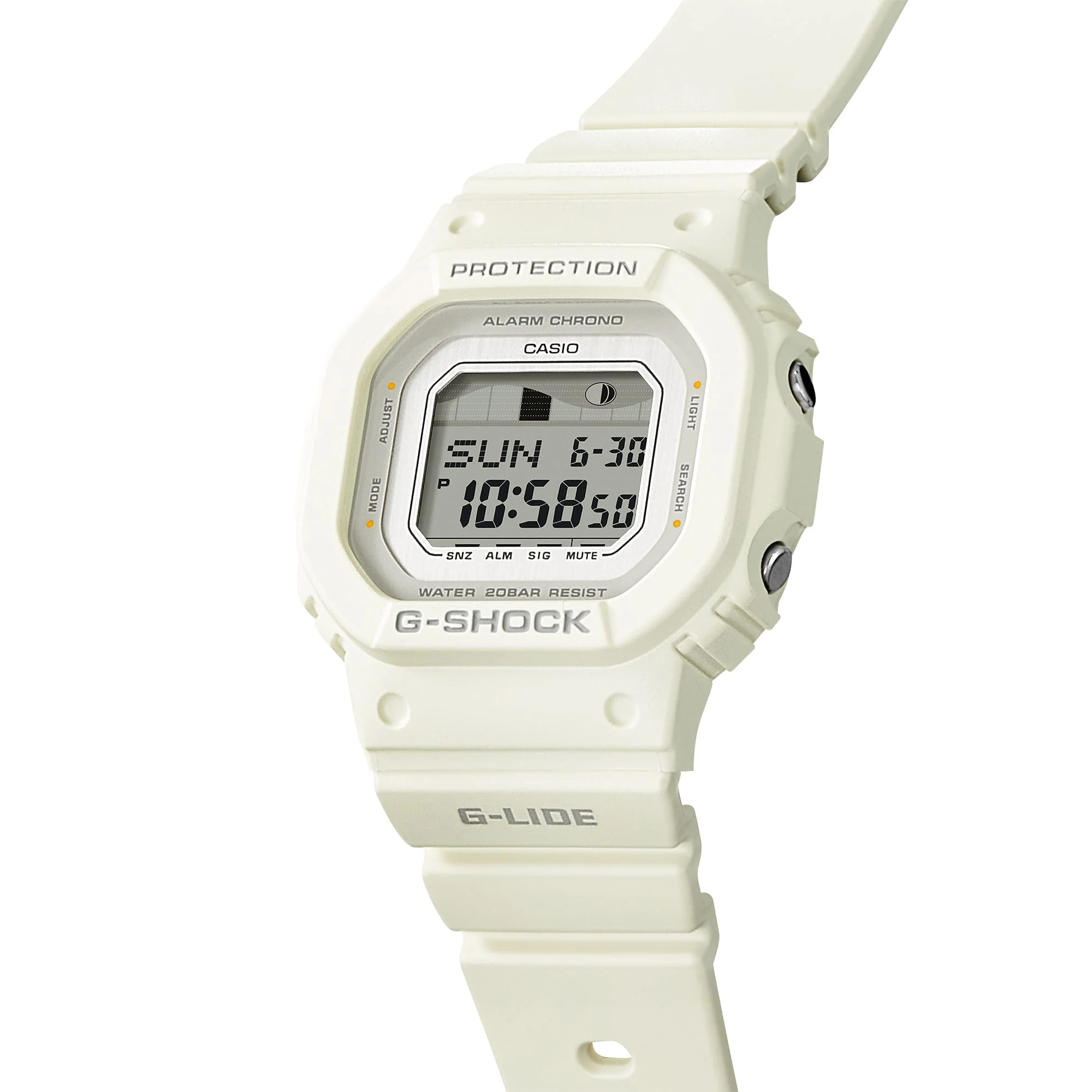 G-Shock GLX5600 Surfing With Nature Digital White - Image 3