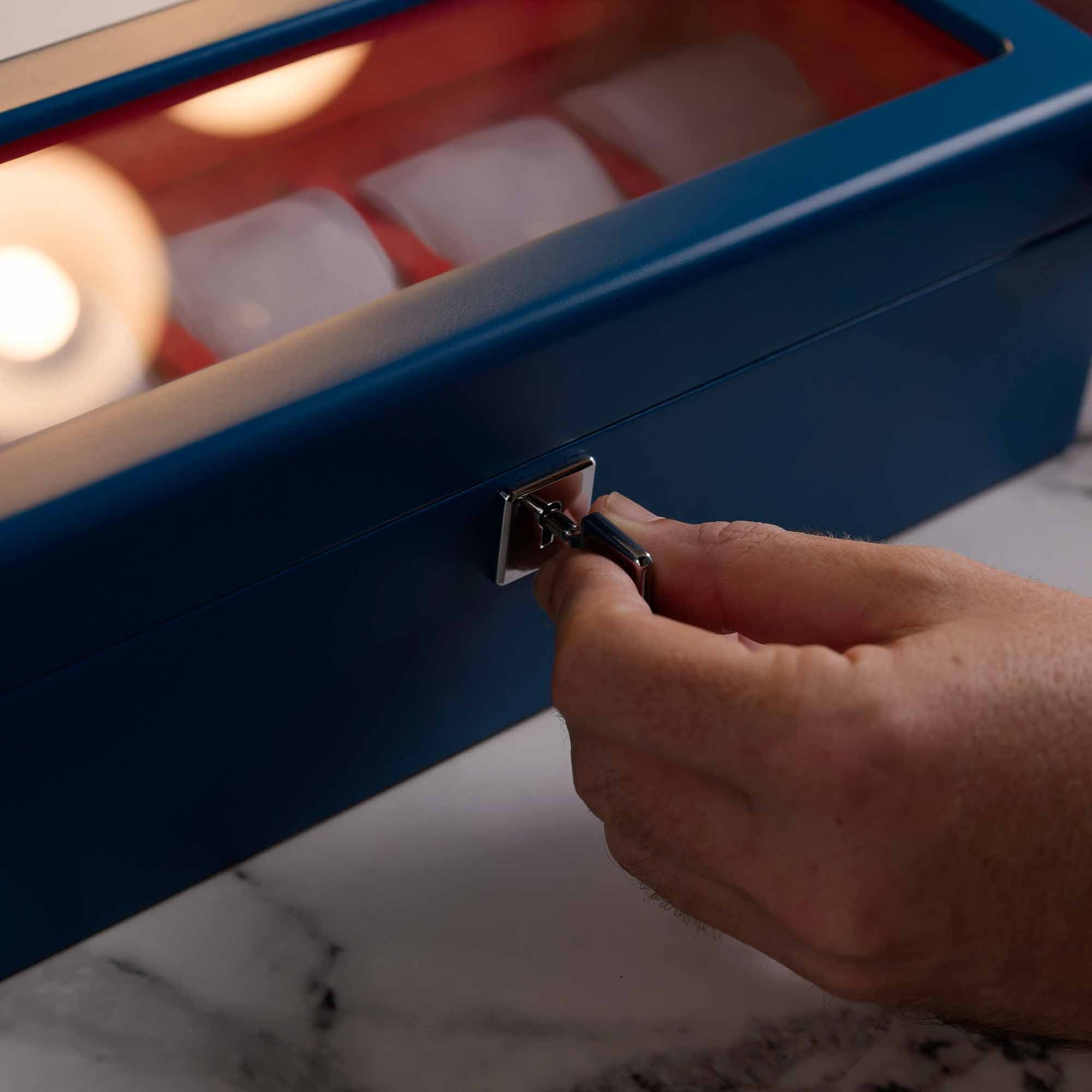 Mainspring Monte Carlo 5-Slot Collector Box Lake Blue - Image 9