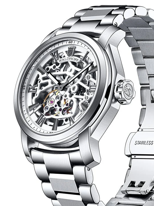 Manufaktur Waldhoff Republic II Diamond SS Silver - Image 3