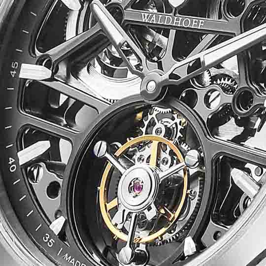 Manufaktur Waldhoff Vanguard V8 Tourbillon Dark Slate - Image 10