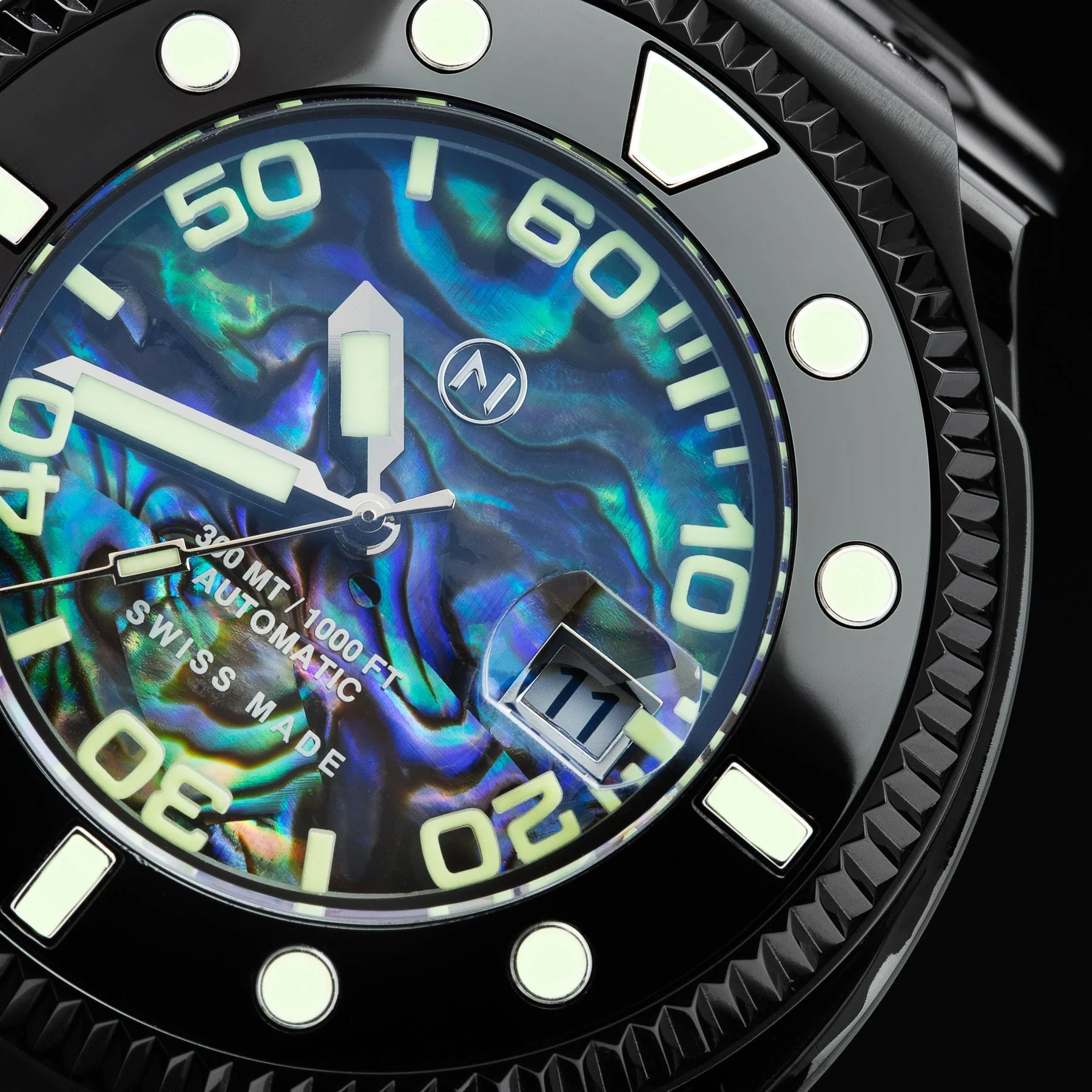 Nove Atlantean Swiss Automatic I002-02 Abalone - Image 13