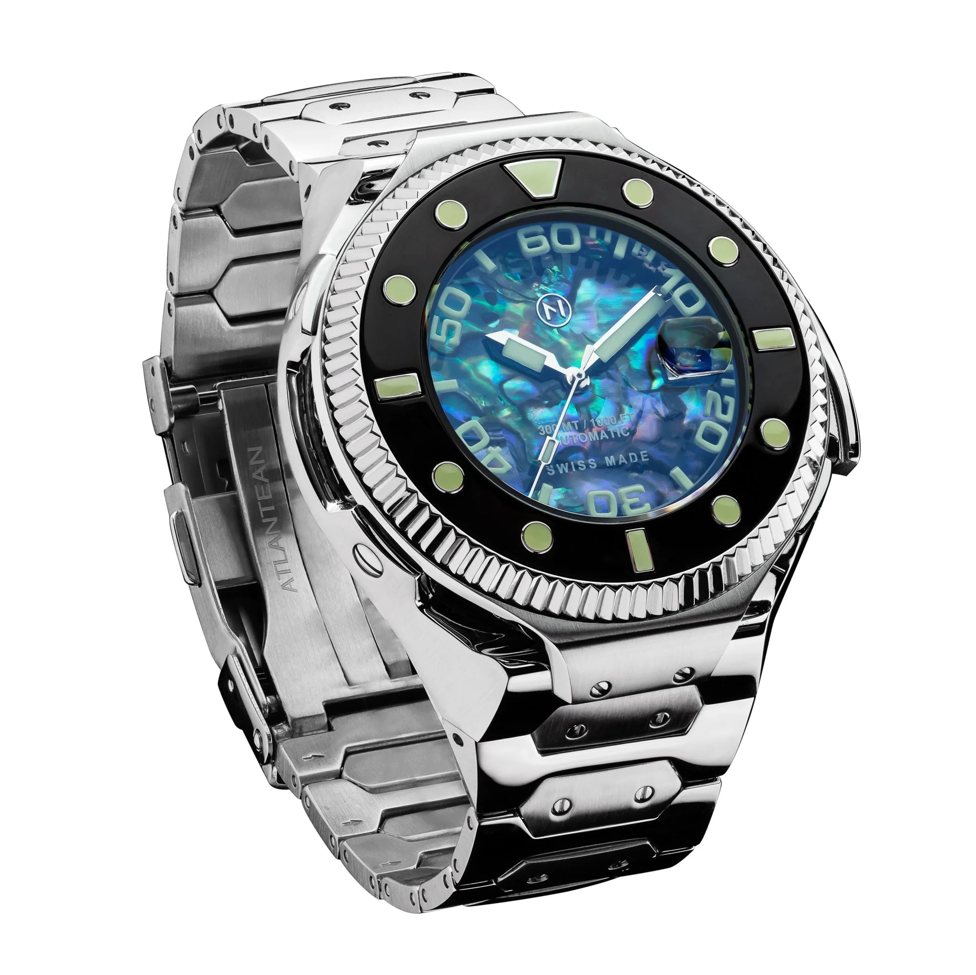 Nove Atlantean I001-02 Swiss Automatic Abalone - Image 6