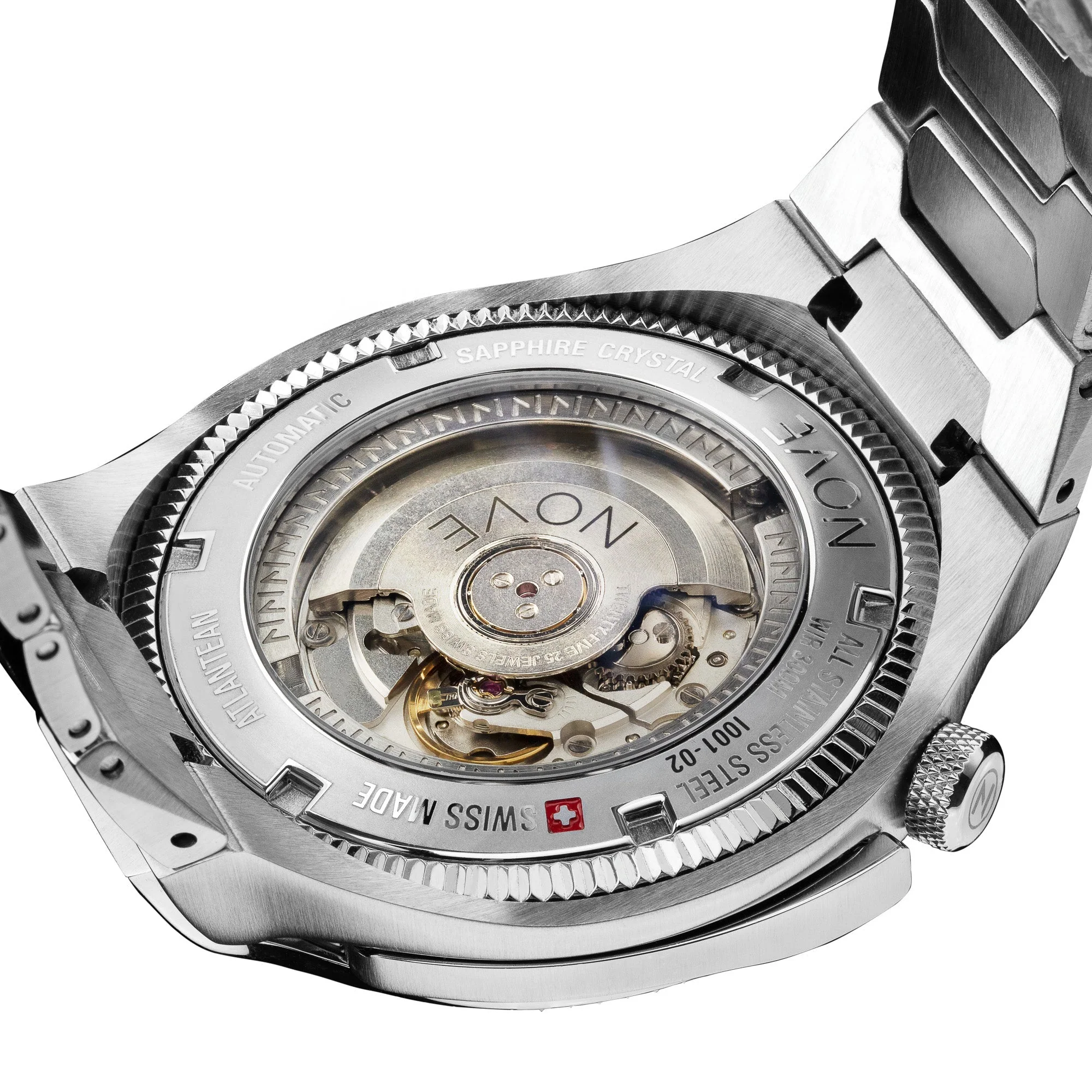 Nove Atlantean I001-02 Swiss Automatic Abalone - Image 7