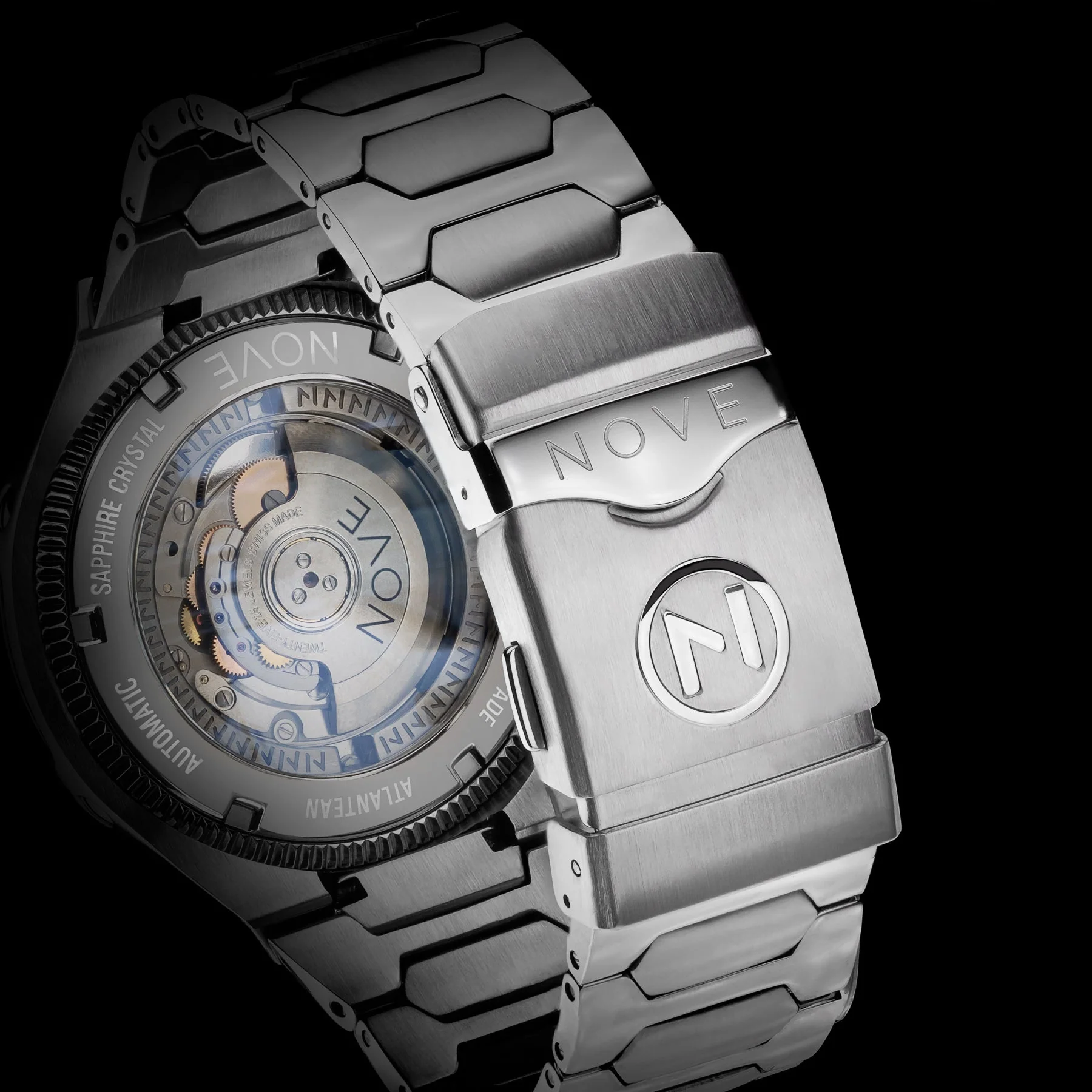 Nove Atlantean I001-02 Swiss Automatic Abalone - Image 9