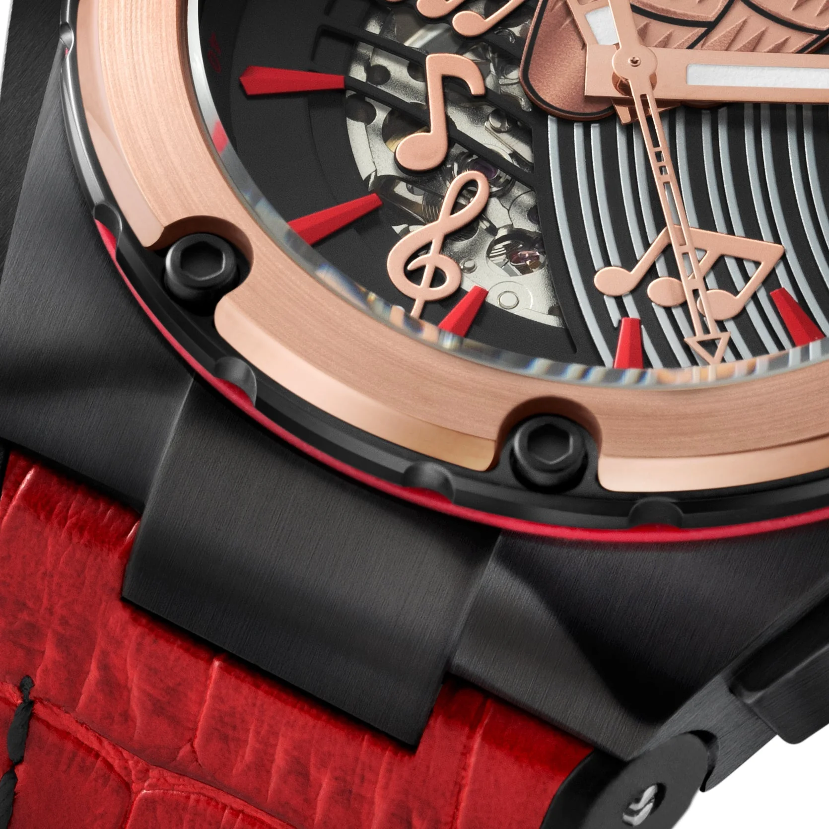 Nsquare x Polanco Maestro Series Automatic 46mm Red Limited Edition - Image 4