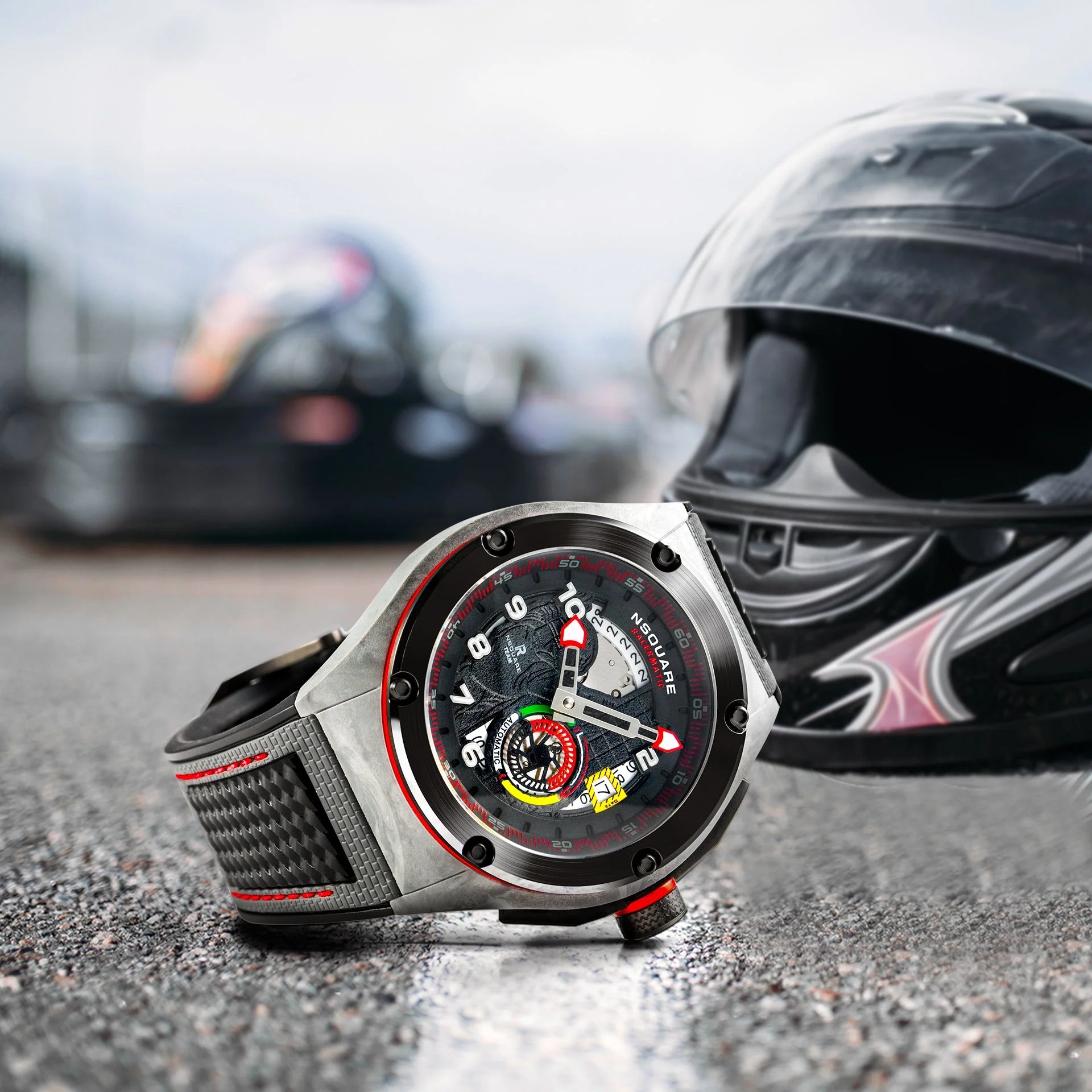 Nsquare Racermatic Automatic 44mm Black Gray - Image 6