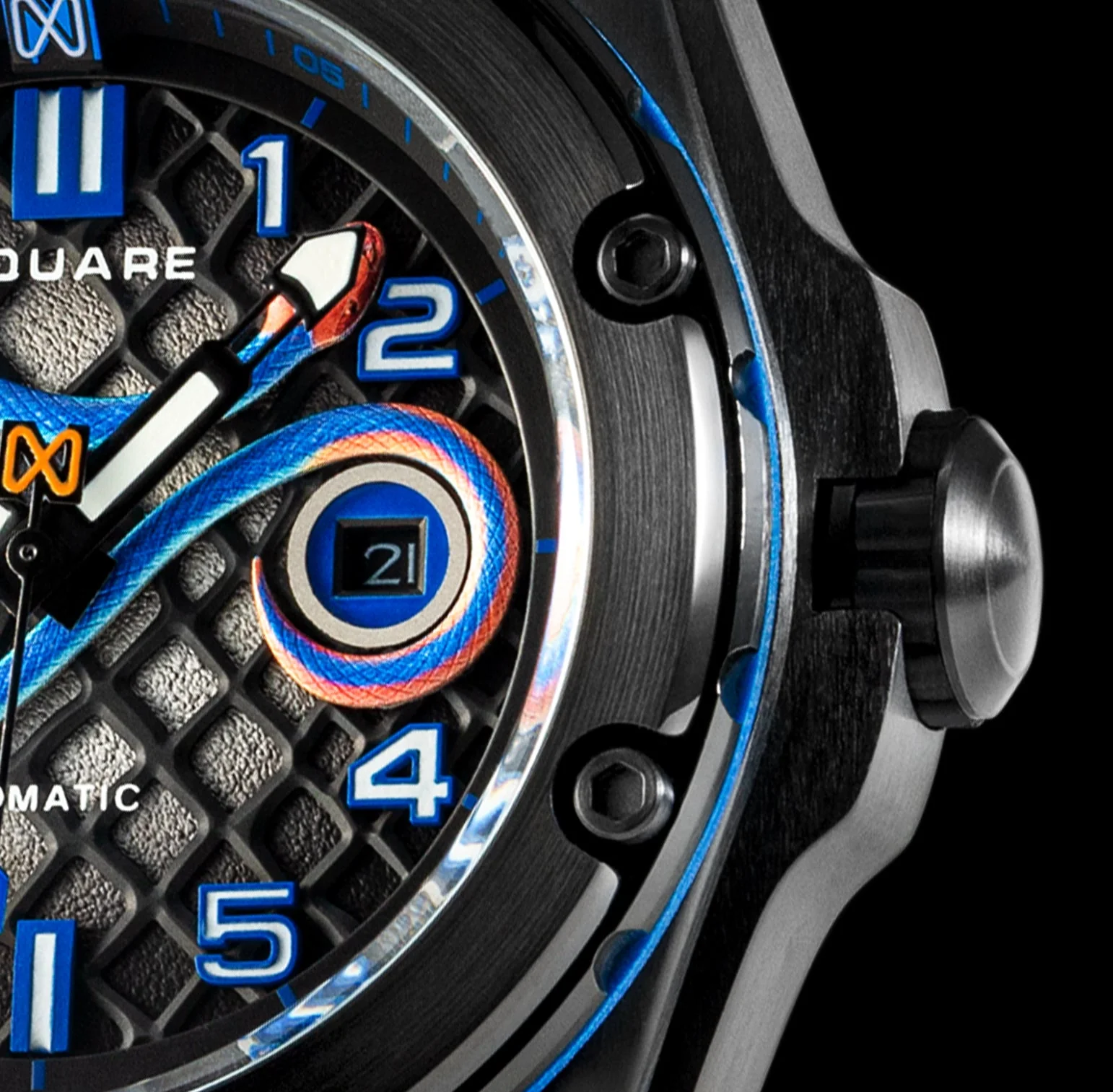 Nsquare Snake Special Edition 46mm Exquisite Dazzling Blue - Image 2