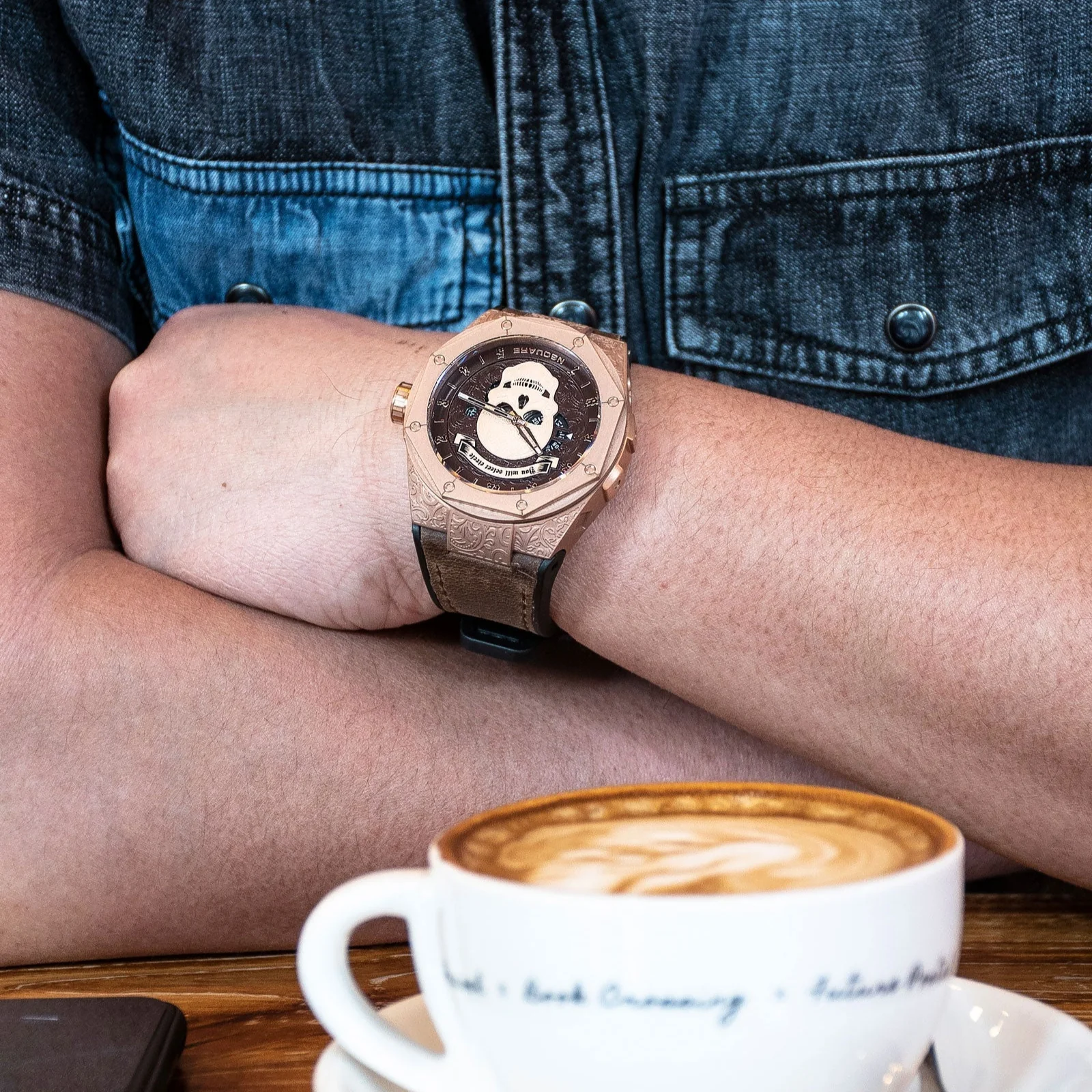 Nsquare The Magician Automatic 46mm Magic Rose Gold Brown Limited Edition - Image 2