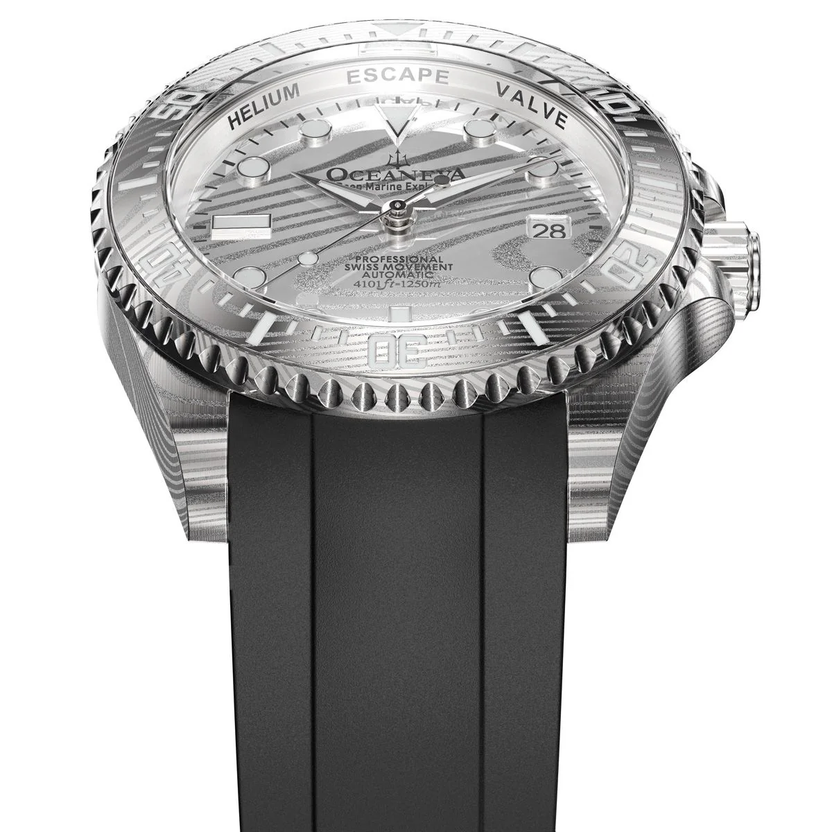 Oceaneva Deep Marine Explorer II Damascus Gray Limited Edition - Image 13