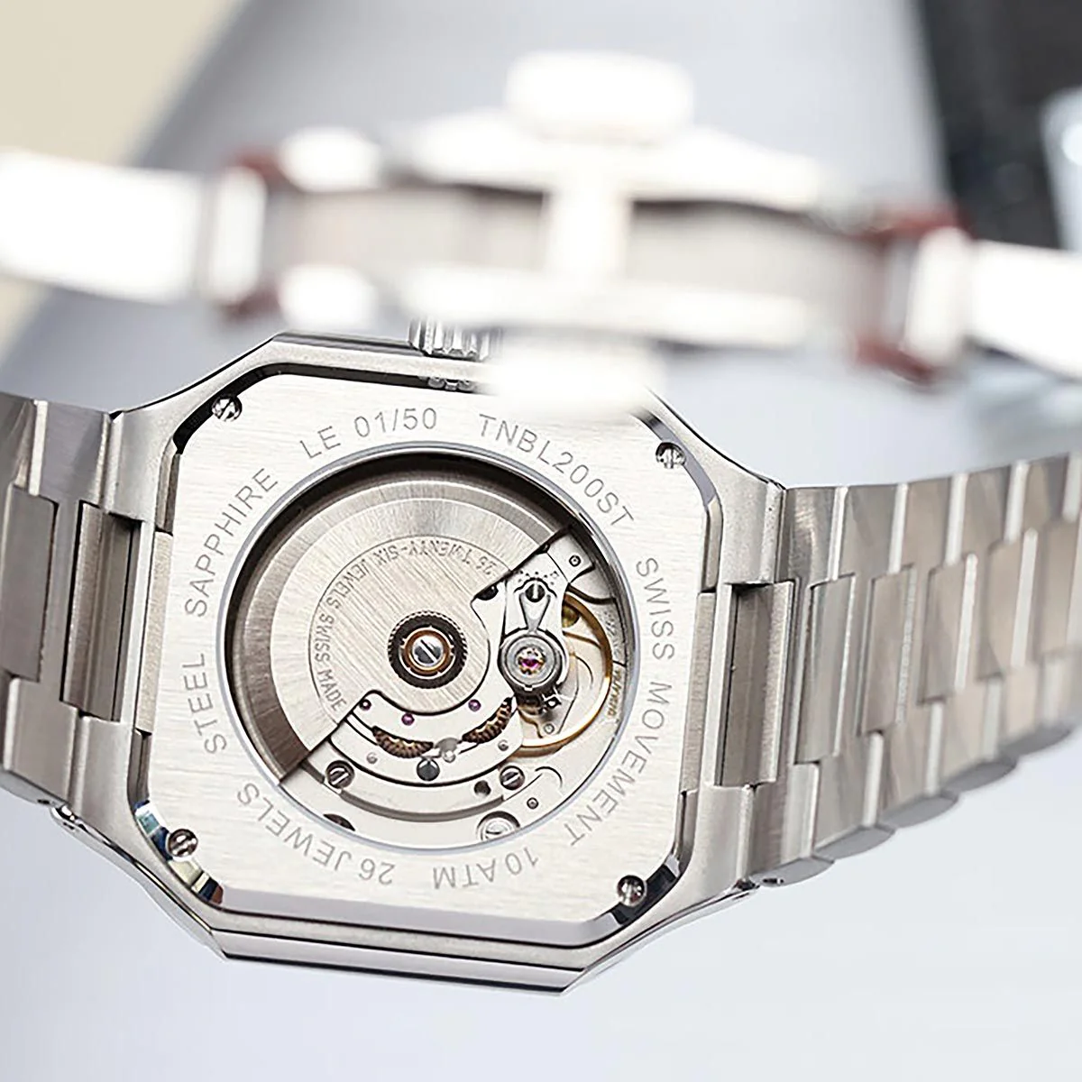 Oceaneva Tenuis Ultra‑Thin Swiss Automatic Burgundy - Image 20