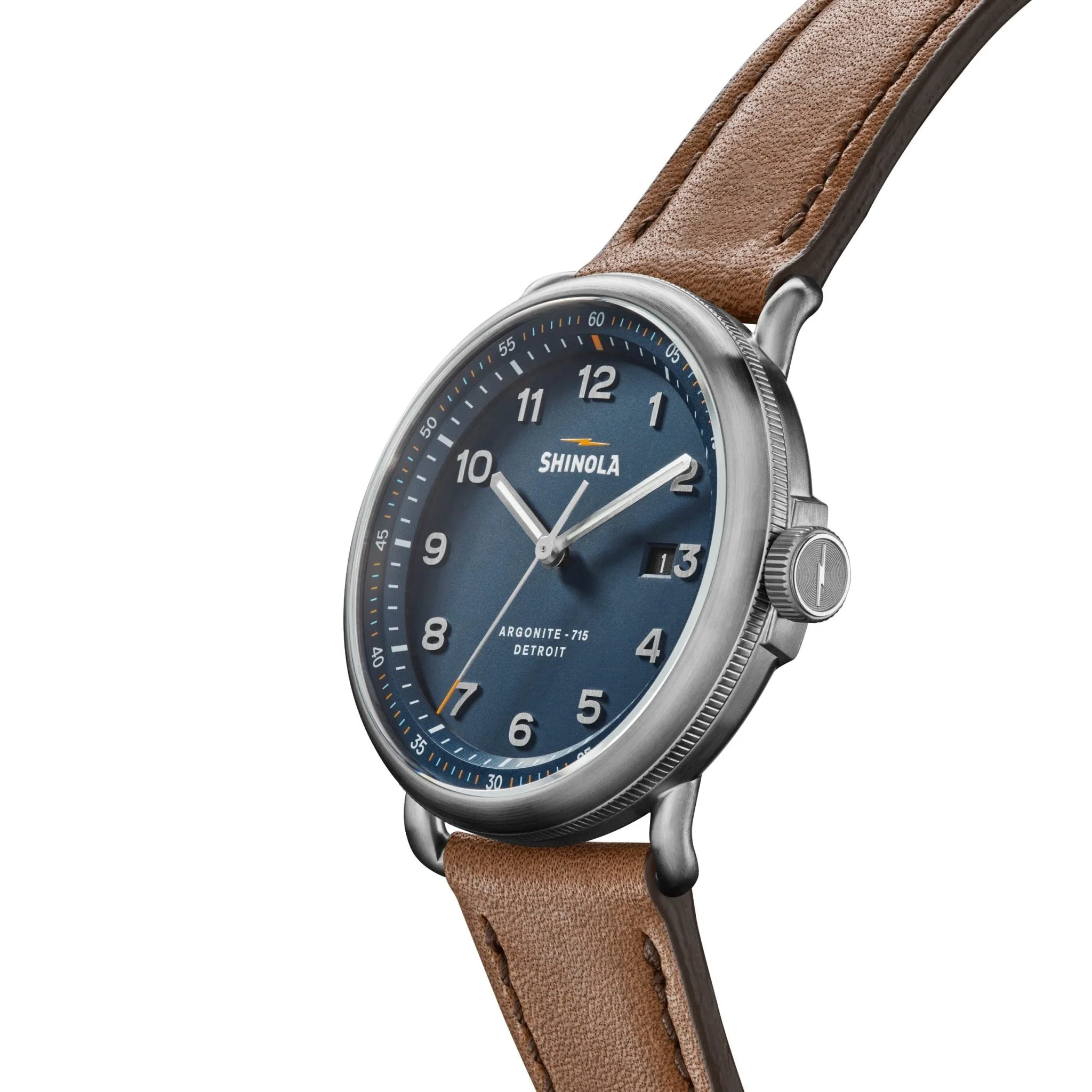 Shinola Canfield Model C56 43mm Blue - Image 3