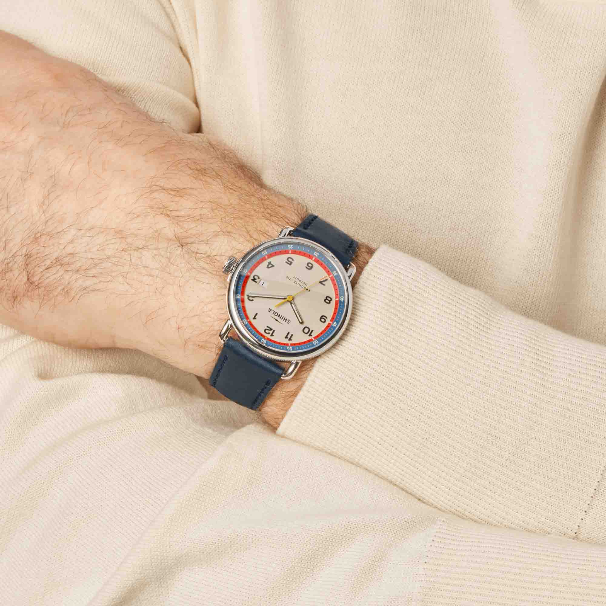 Shinola Canfield Model C56 43mm Cream - Image 2