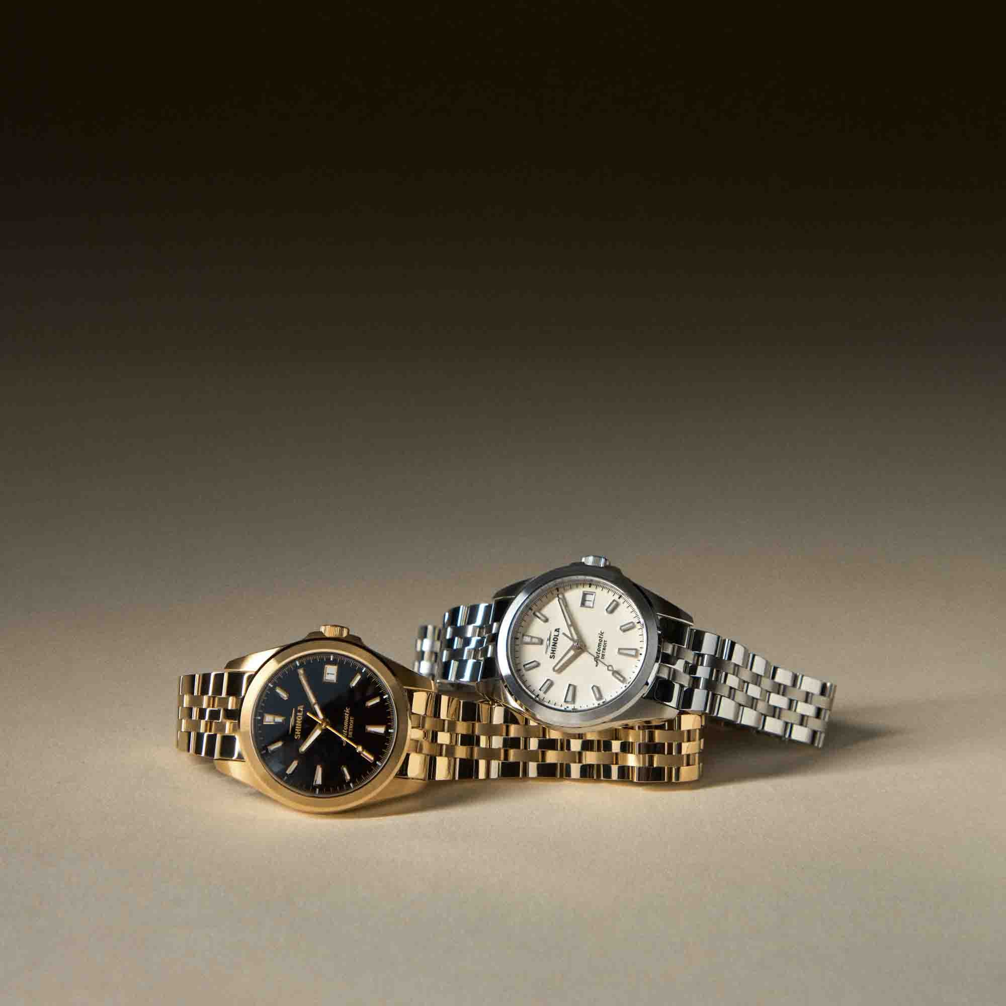 Shinola Circadian Monster Automatic 36mm Black Gold - Image 7