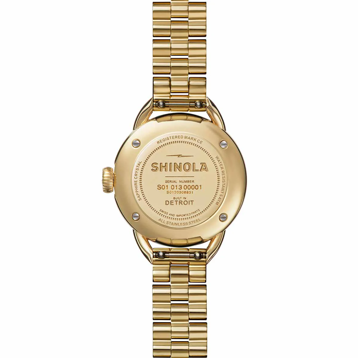 Shinola Runabout 25mm Petoskey Stone SS - Image 9
