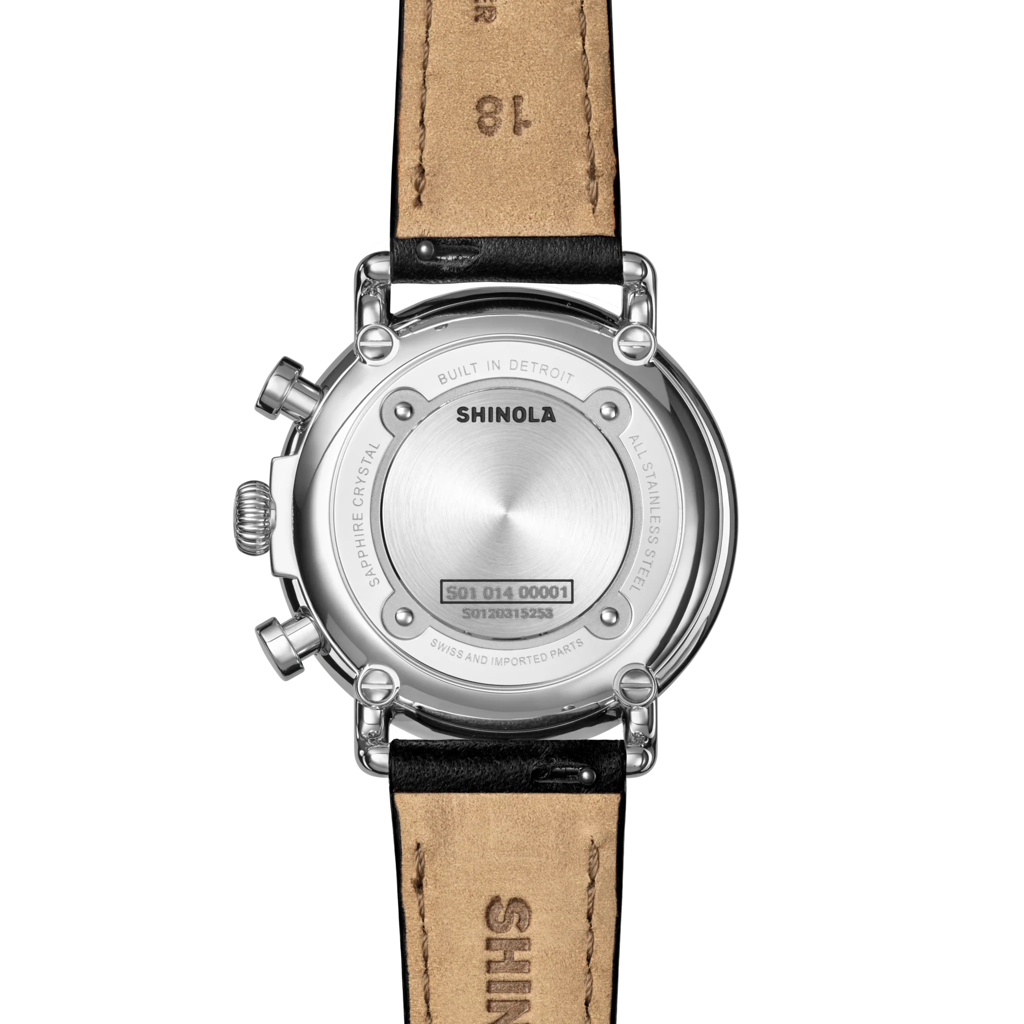 Shinola Runwell Chronograph 37mm Black - Image 4