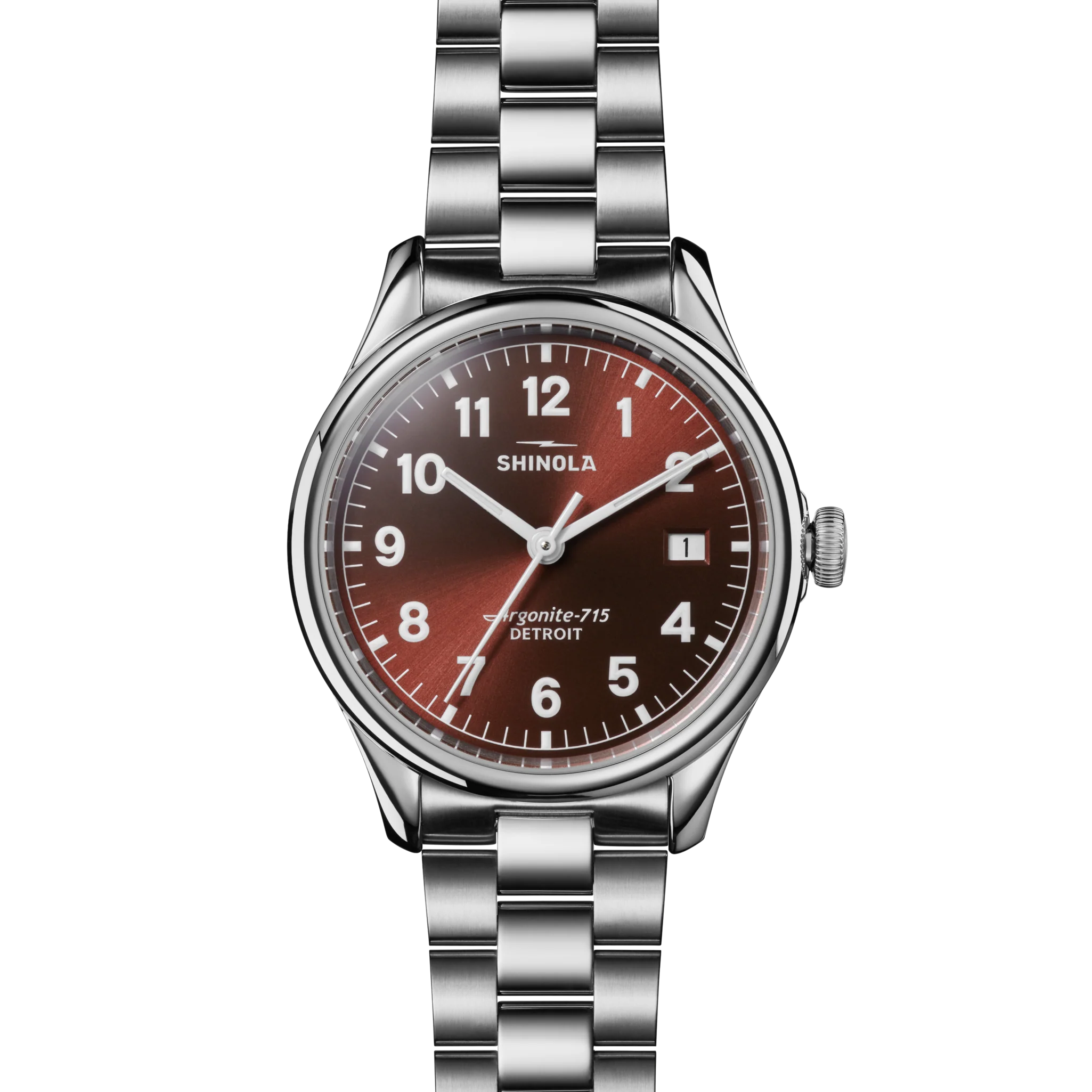 Shinola Vinton 38mm Whiskey SS - Image 4