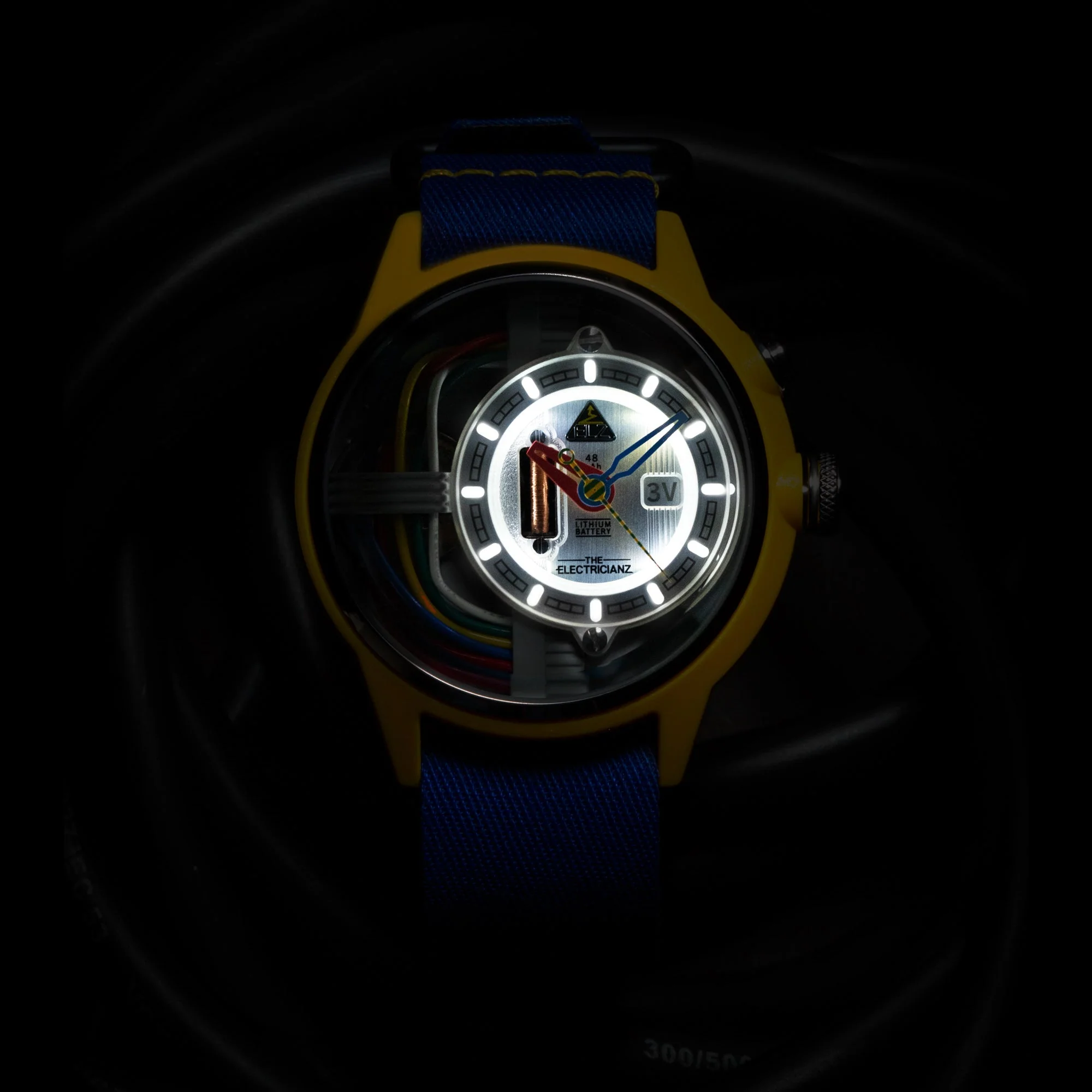 The Electricianz Cable Z 45mm Blue Nylon - Image 3