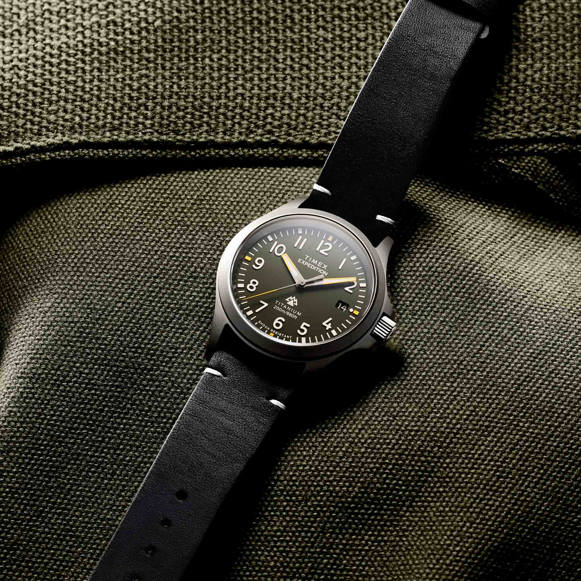 Timex Expedition North Titanium QA 38mm Green - Image 9