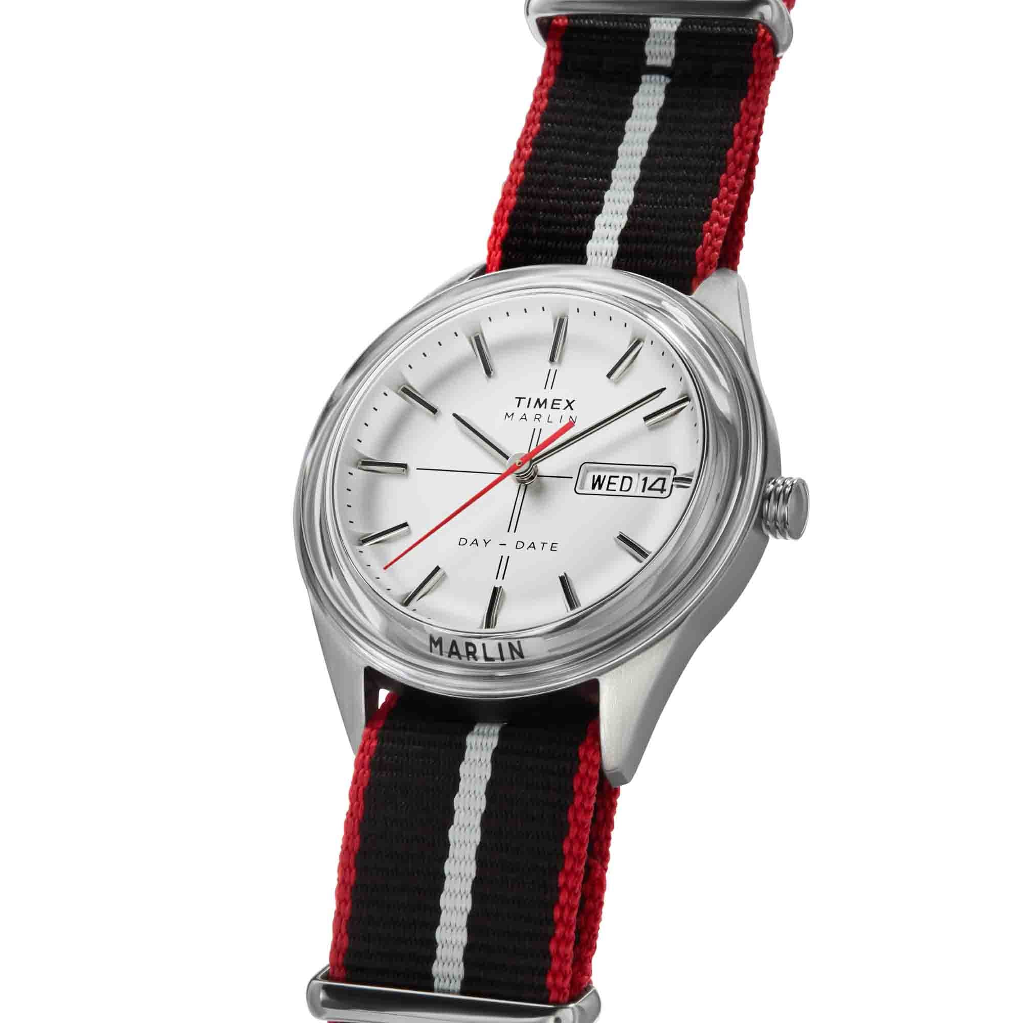 Timex Marlin Jet Quartz 38mm White - Image 9