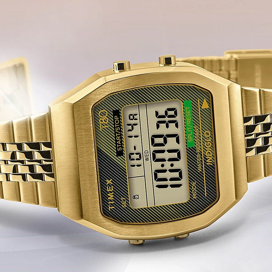 Timex T80 Steel 36mm Gold - Image 2