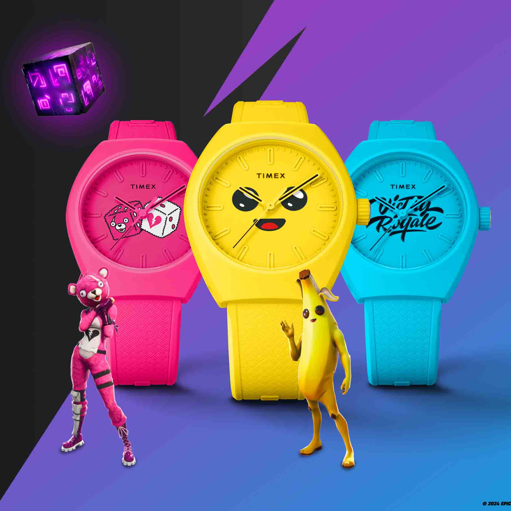 Timex Urban Pop x Fortnite 40mm Bio-TPU Magenta - Image 9