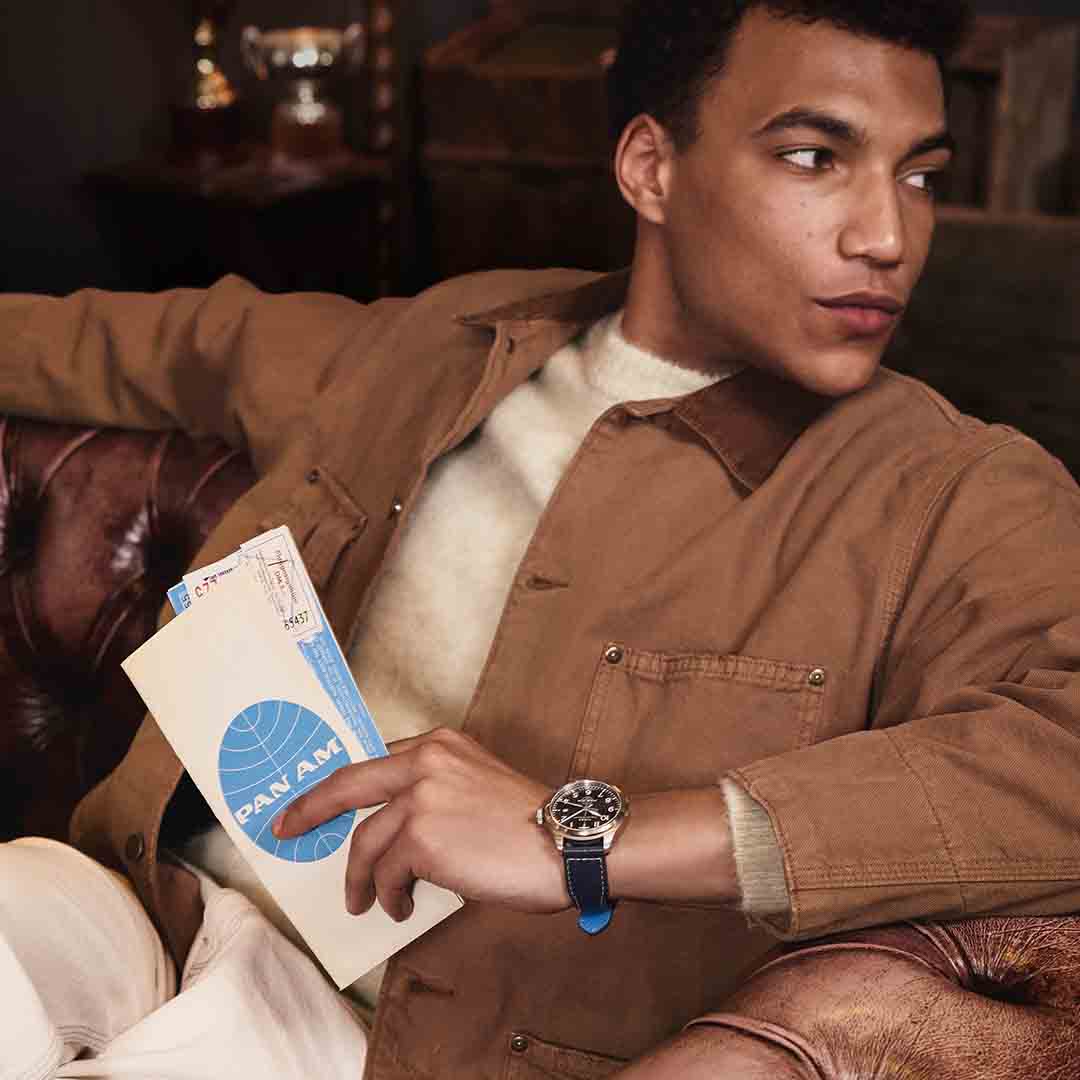 Timex Waterbury Ace Automatic x Pan Am 41mm Blue - Image 7