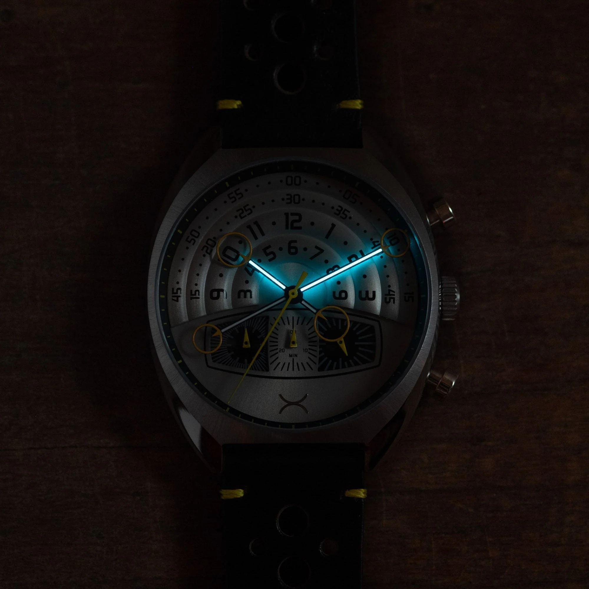 Xeric Halograph III Chrono Steel Black - Image 3
