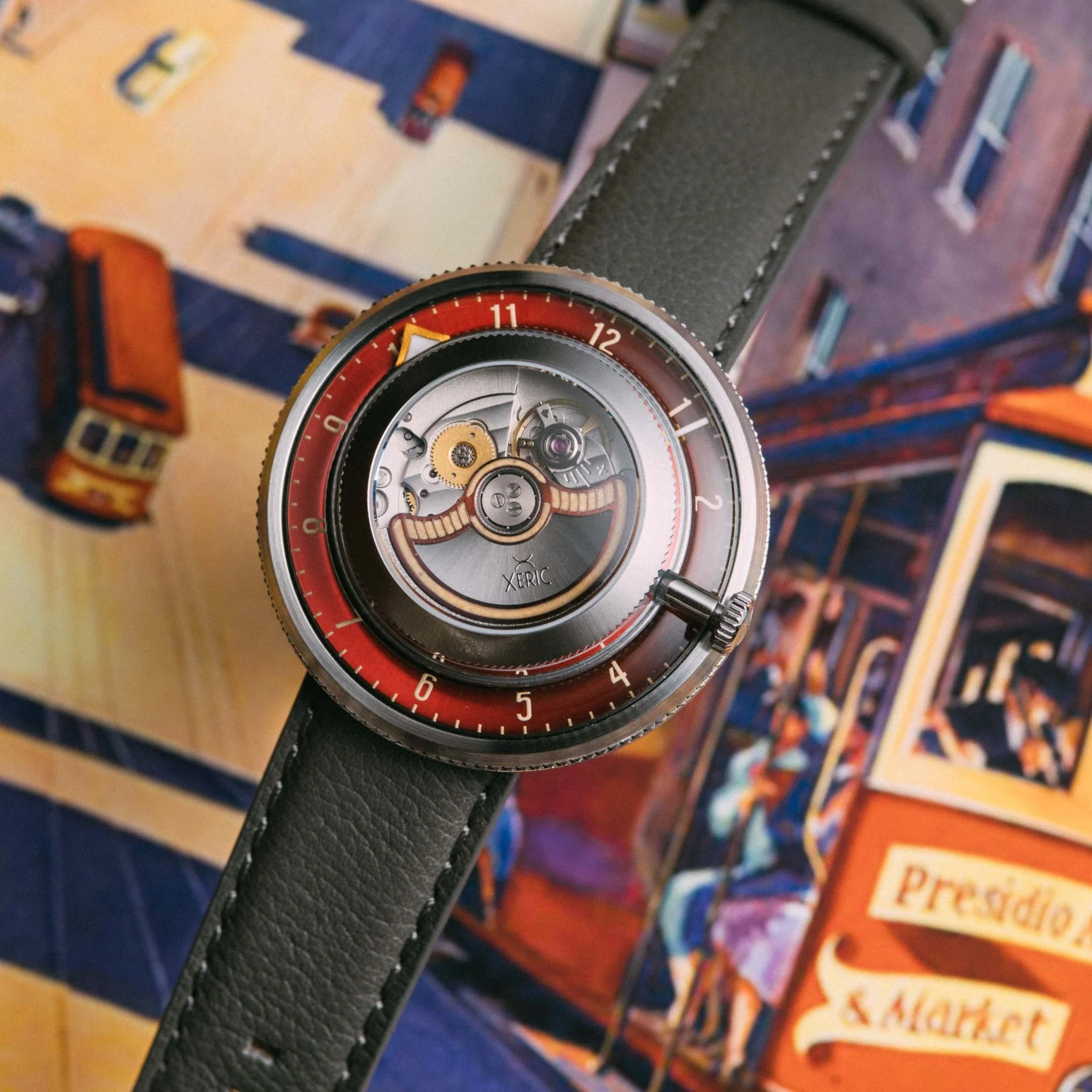 Xeric Invertor Automatic Oxblood Gray Limited Edition - Image 3