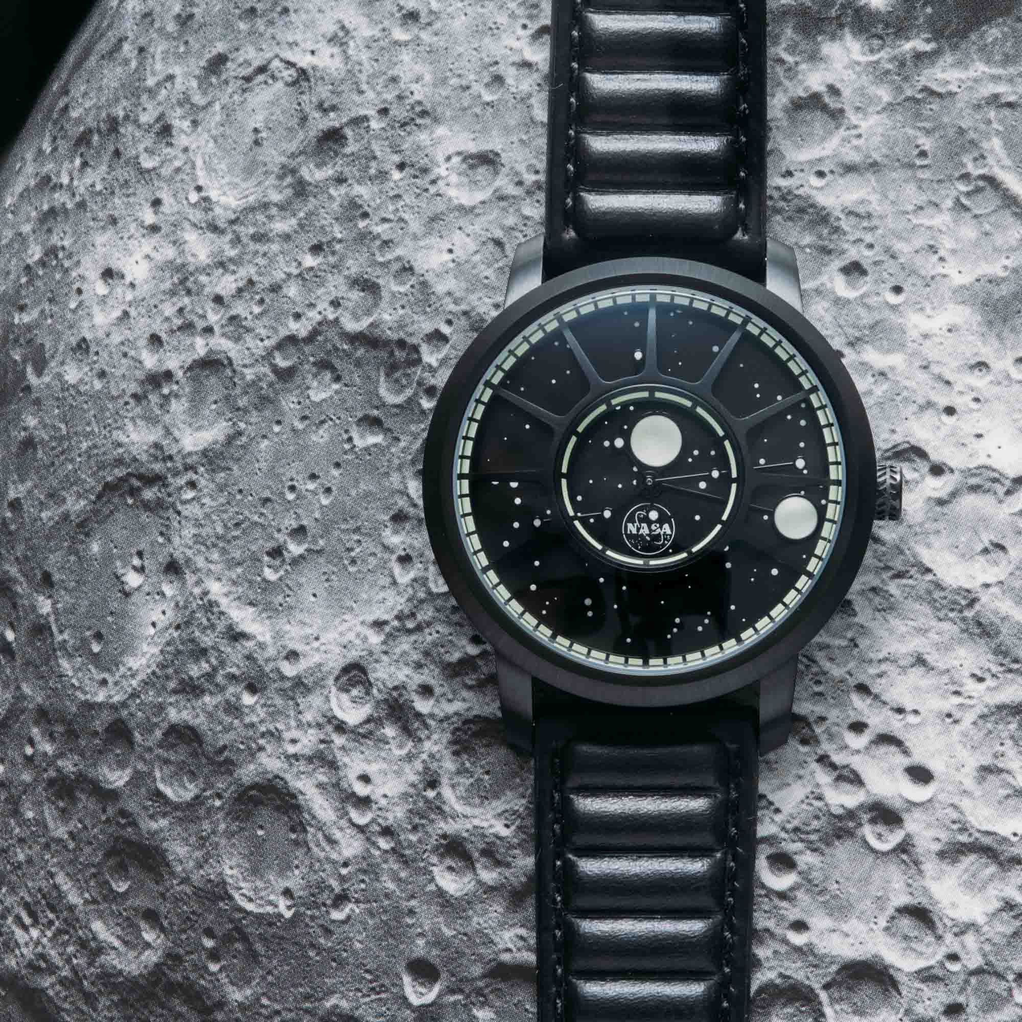 Xeric NASA Apollo 15 American Automatic Black Hole - Image 3
