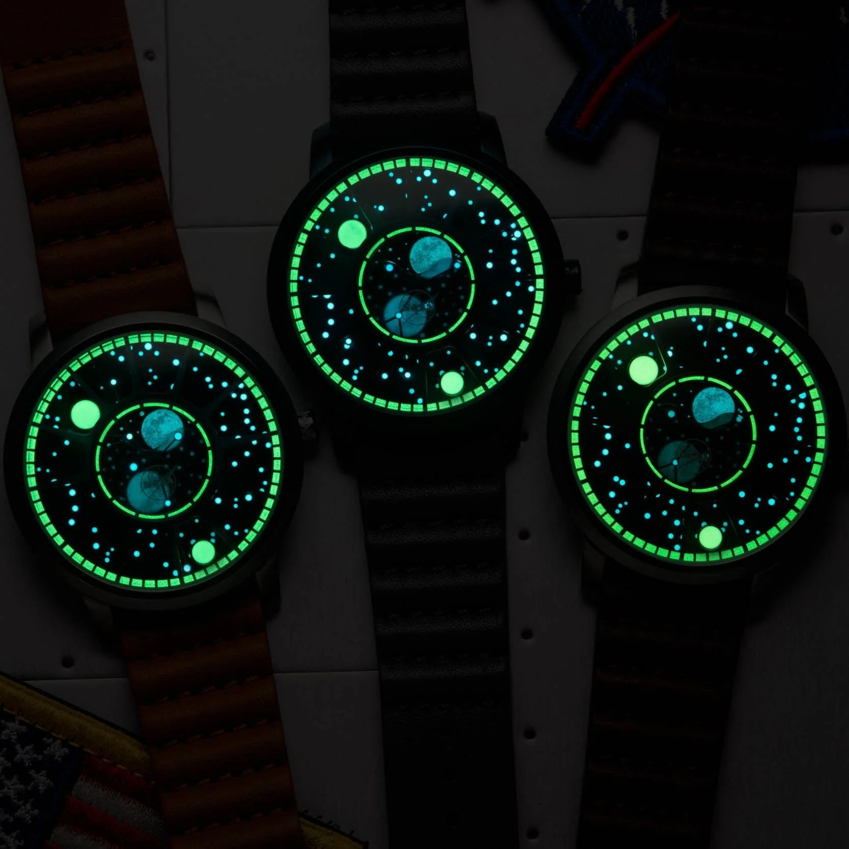 Xeric NASA Apollo 15 American Moonphase Quasar - Image 7