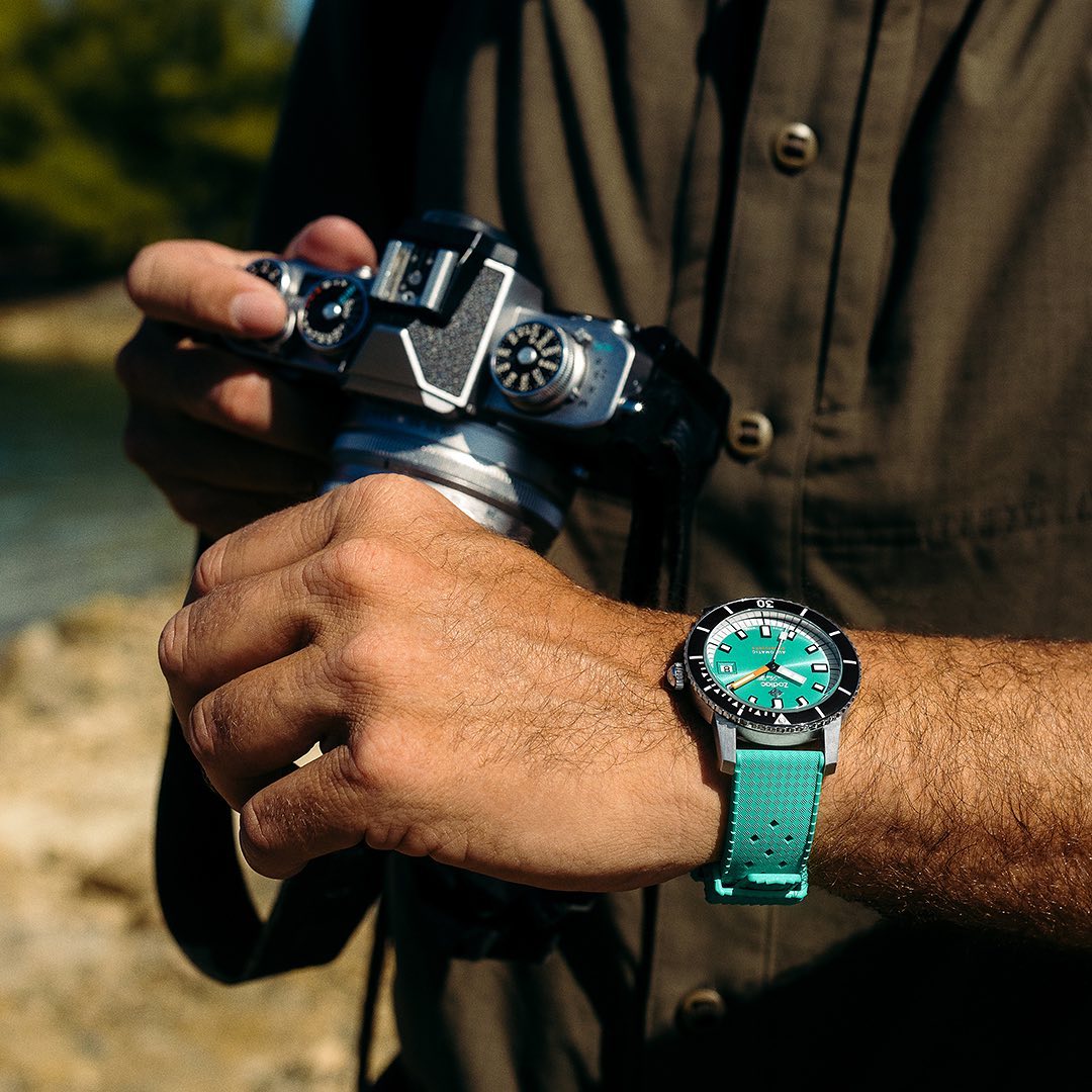 Zodiac ZO9305 Super Sea Wolf Automatic Seafoam - Image 5